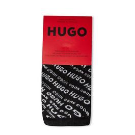 Hugo 2 Pack Swirly Crew Socks