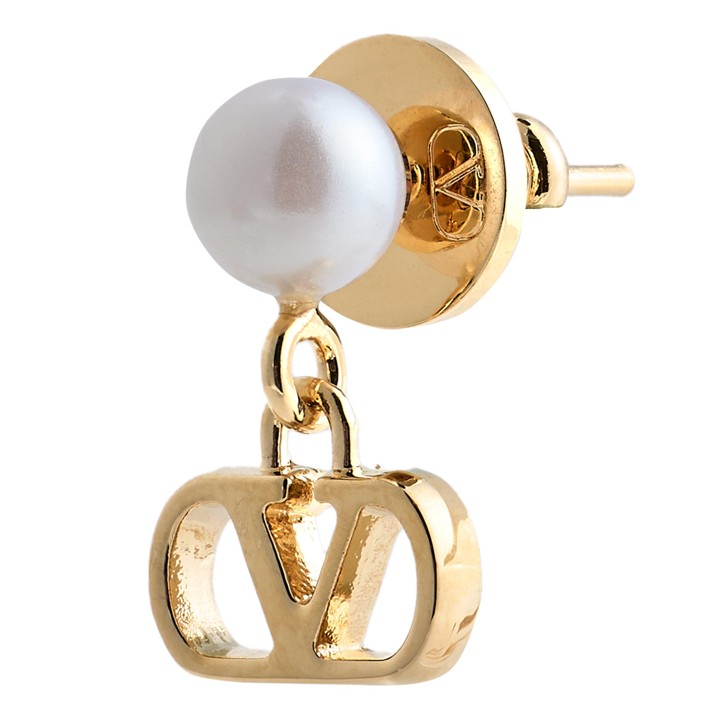 Oro/Cream - Valentino Garavani - VG Vlogo Sig Pearl Ld00 - 1