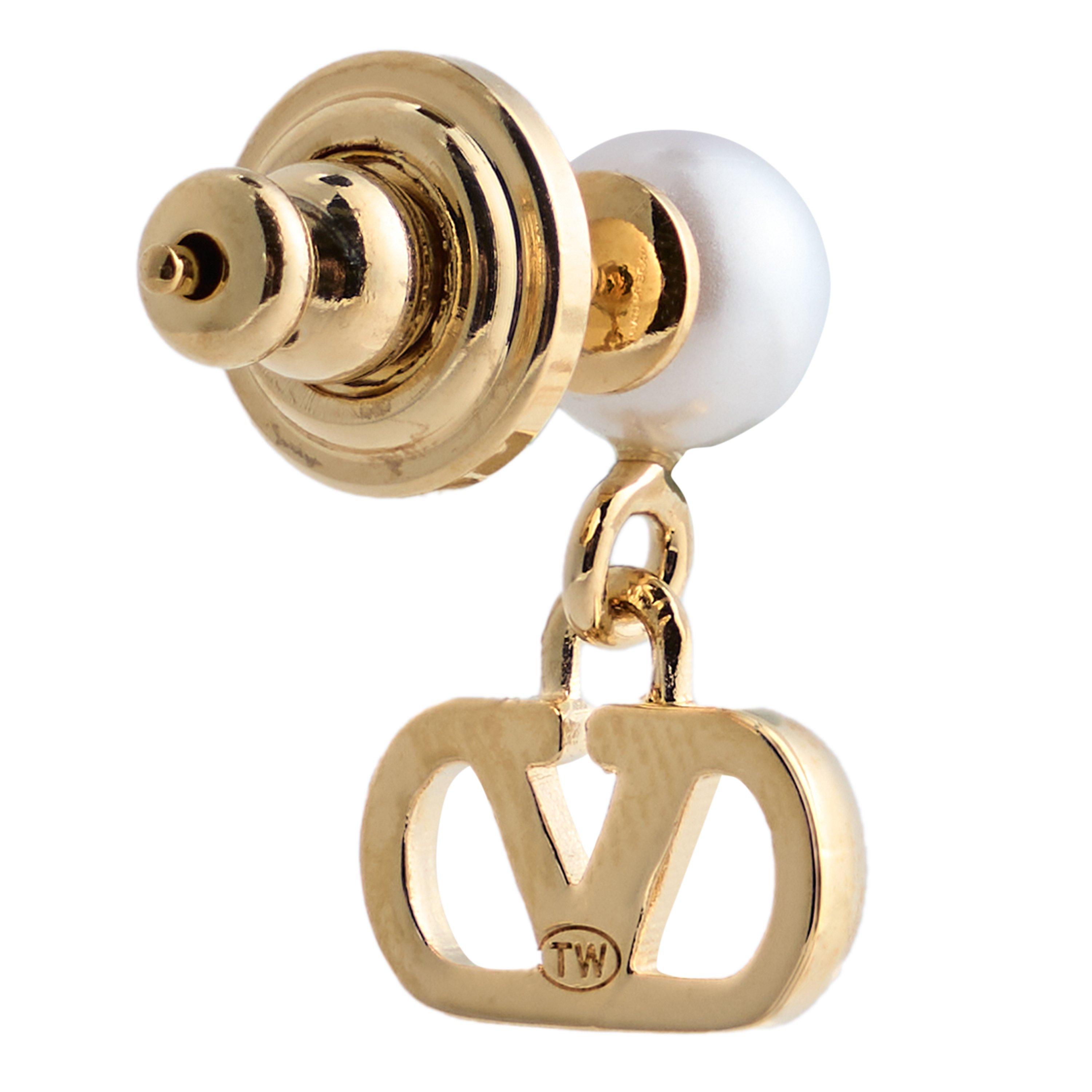 Oro/Cream - Valentino Garavani - VG Vlogo Sig Pearl Ld00 - 2