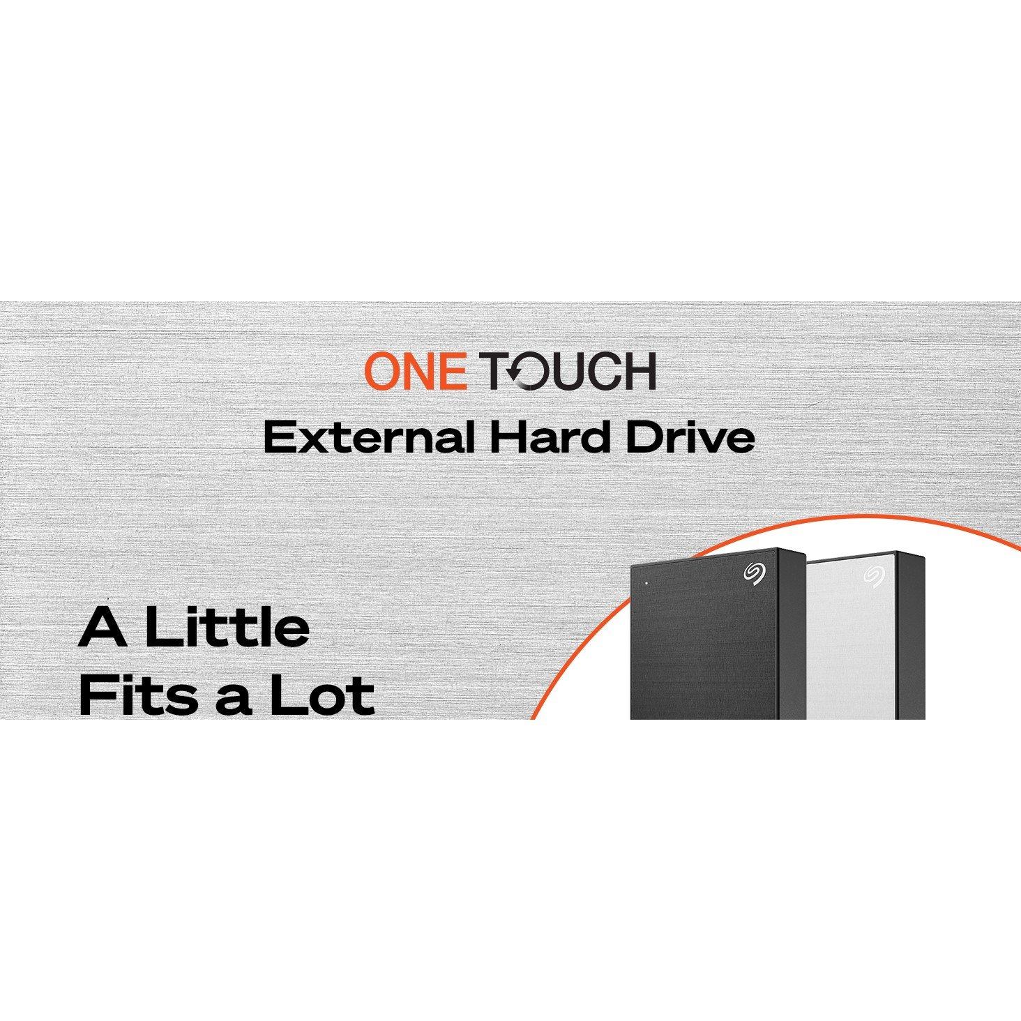 Argento - Seagate - Touch 5TB External Hard Drive with Password - 5