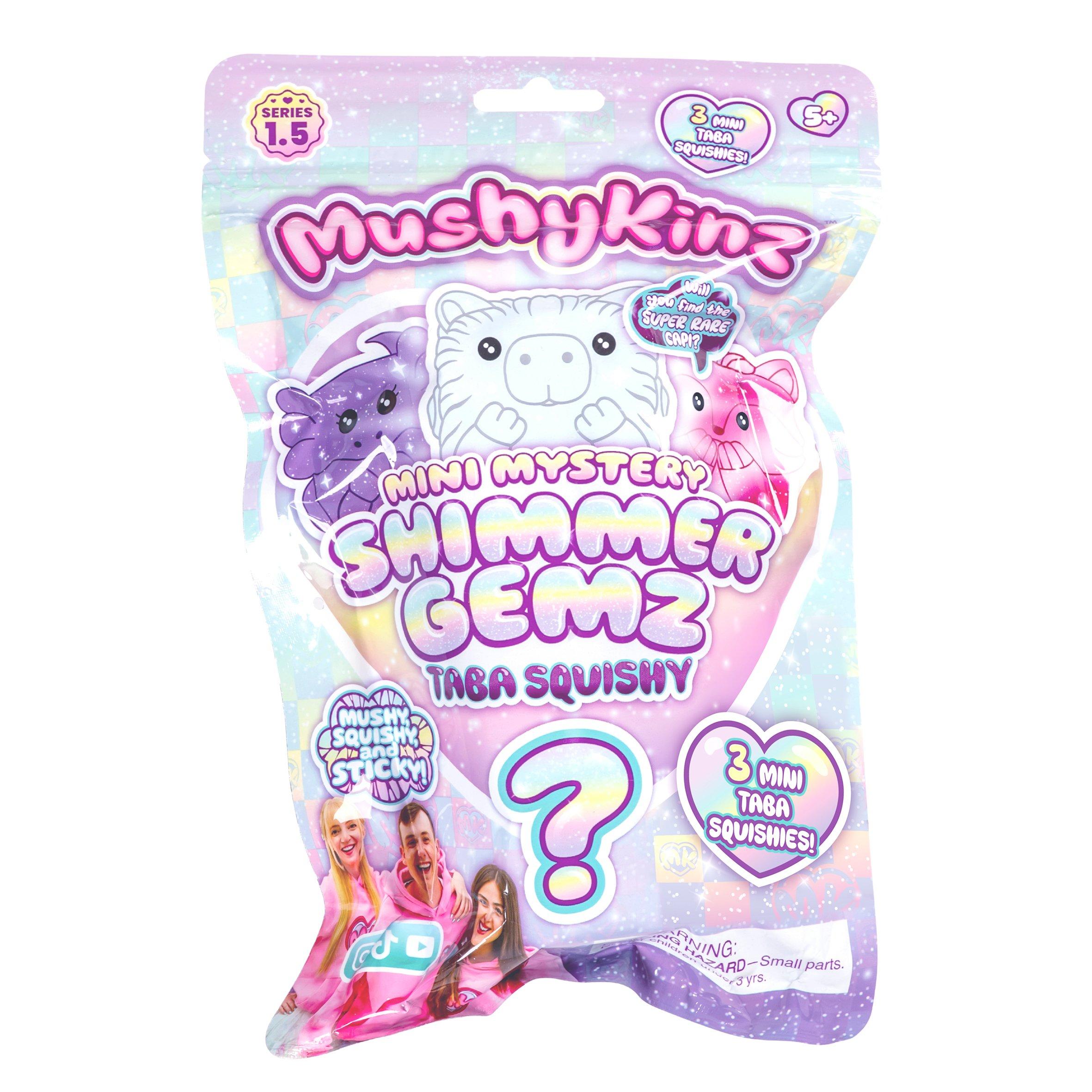 Surtido - MushyKinz - Shimmer Gemz Taba Squishy 3-pack - 3