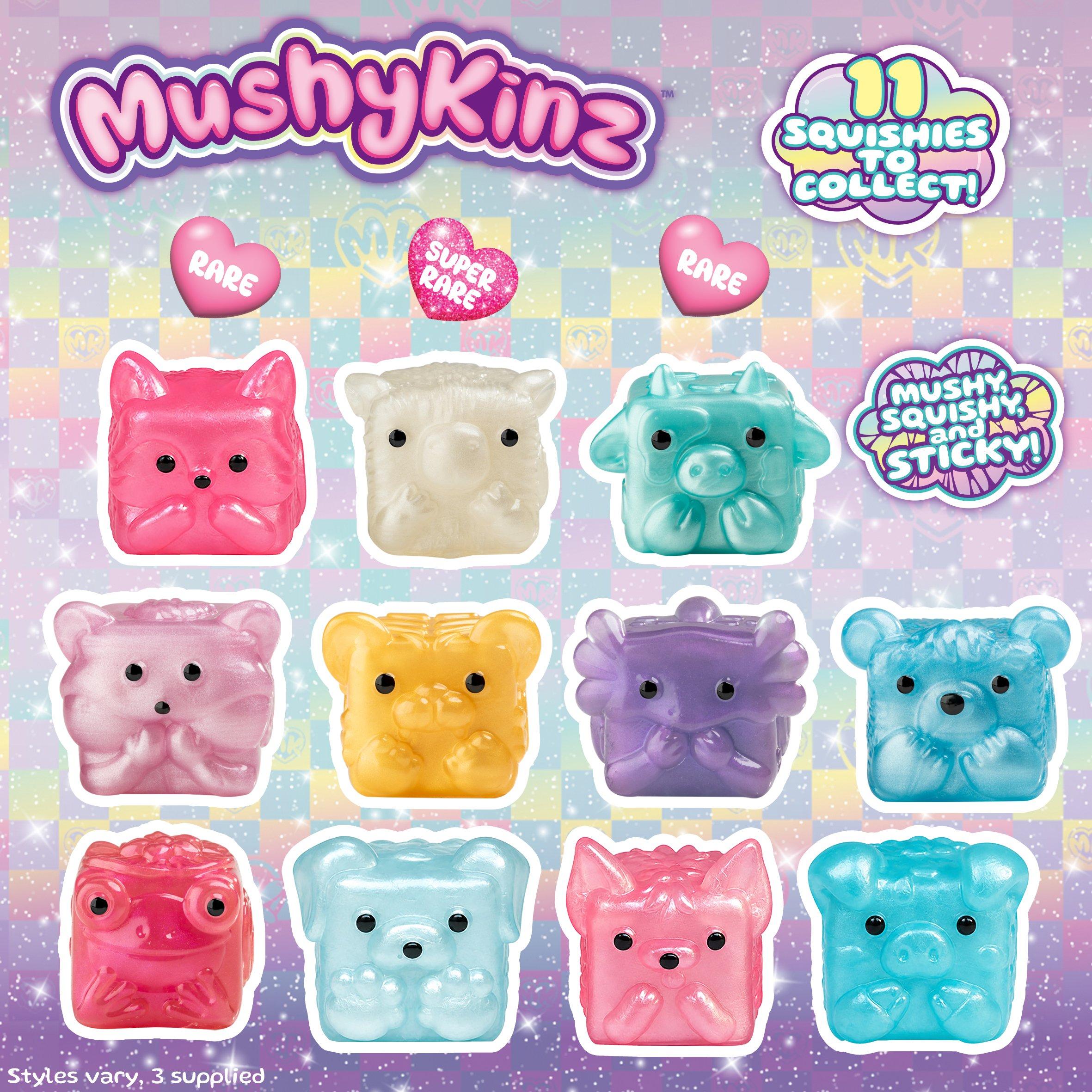 Surtido - MushyKinz - Shimmer Gemz Taba Squishy 3-pack - 5