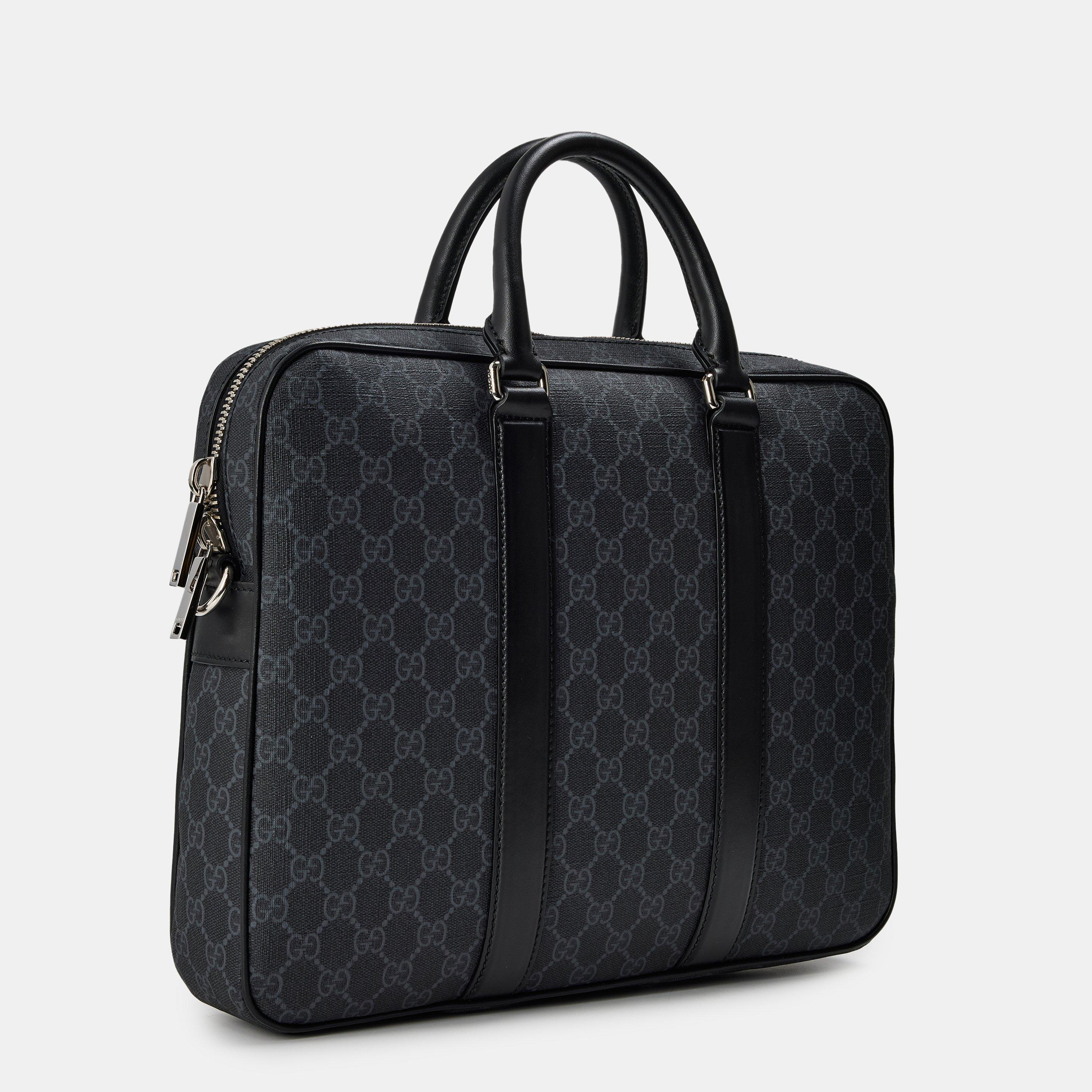 Multi - Gucci - Men's Structured Business Briefcase - 2