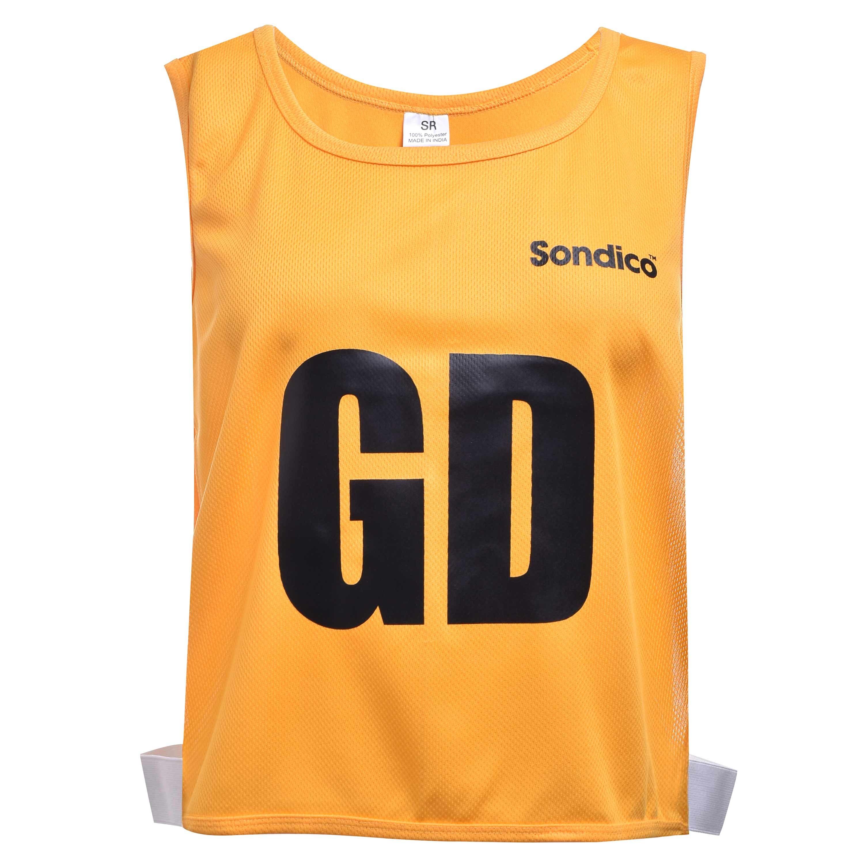 Yellow - Sondico - Sondico 7 Pack Netball Mesh Bibs - 4