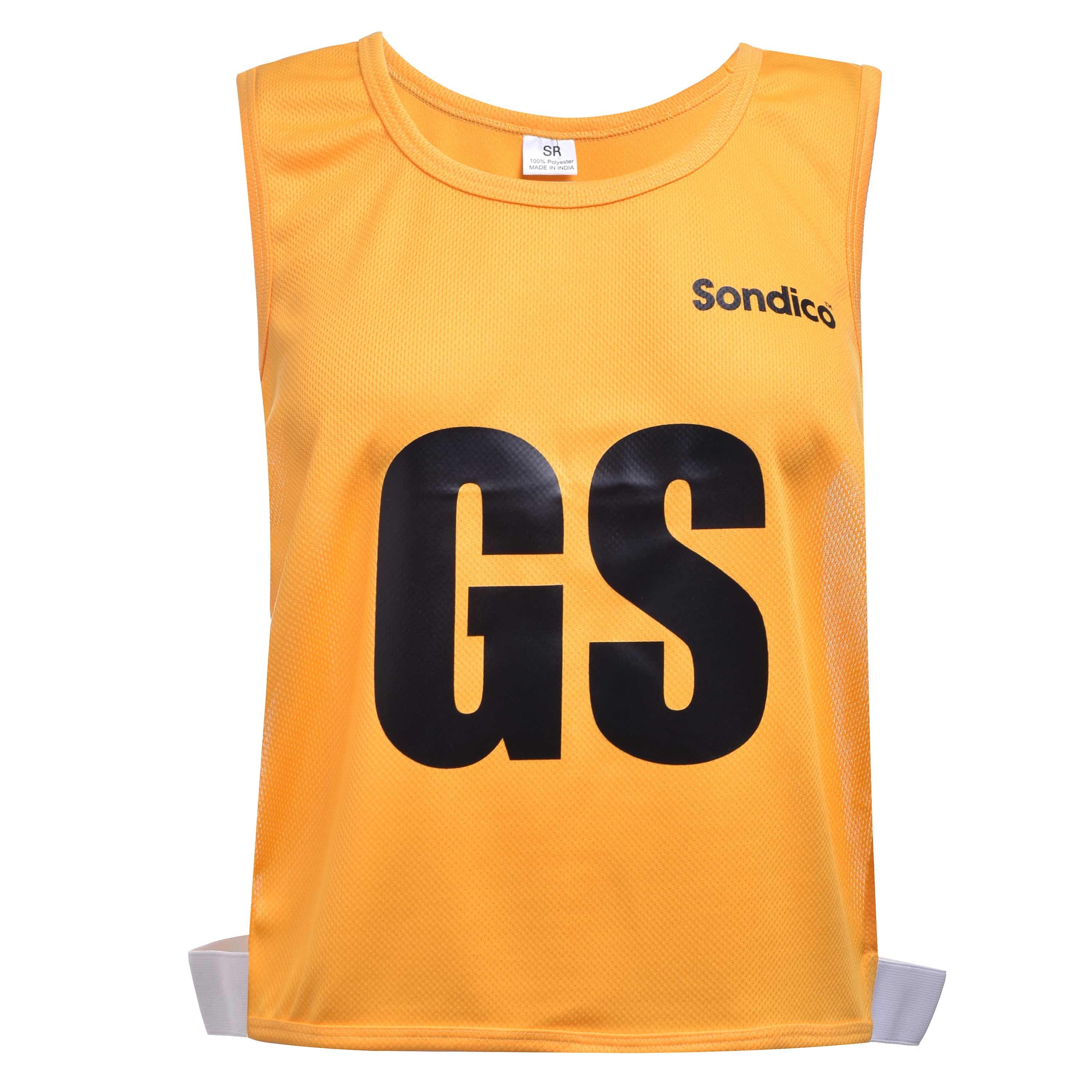 Yellow - Sondico - Sondico 7 Pack Netball Mesh Bibs - 5
