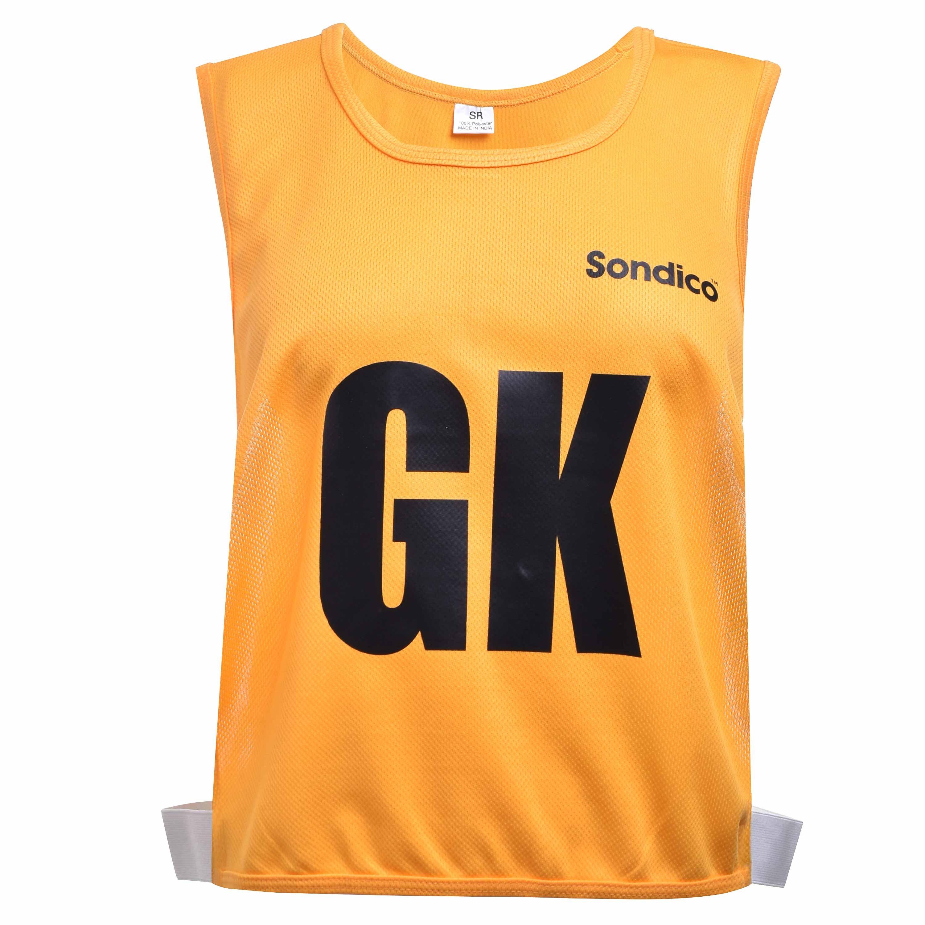 Yellow - Sondico - Sondico 7 Pack Netball Mesh Bibs - 6