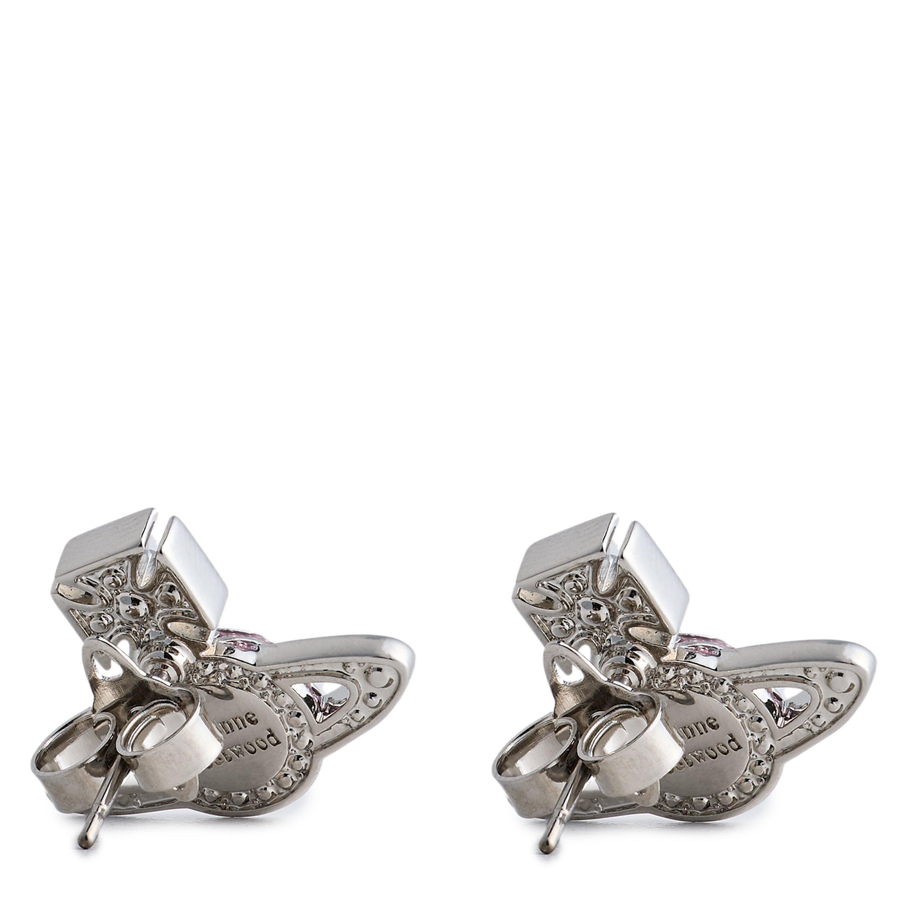 Platinum/Rose - Vivienne Westwood - Viv Rachelle Earring Ld64 - 2