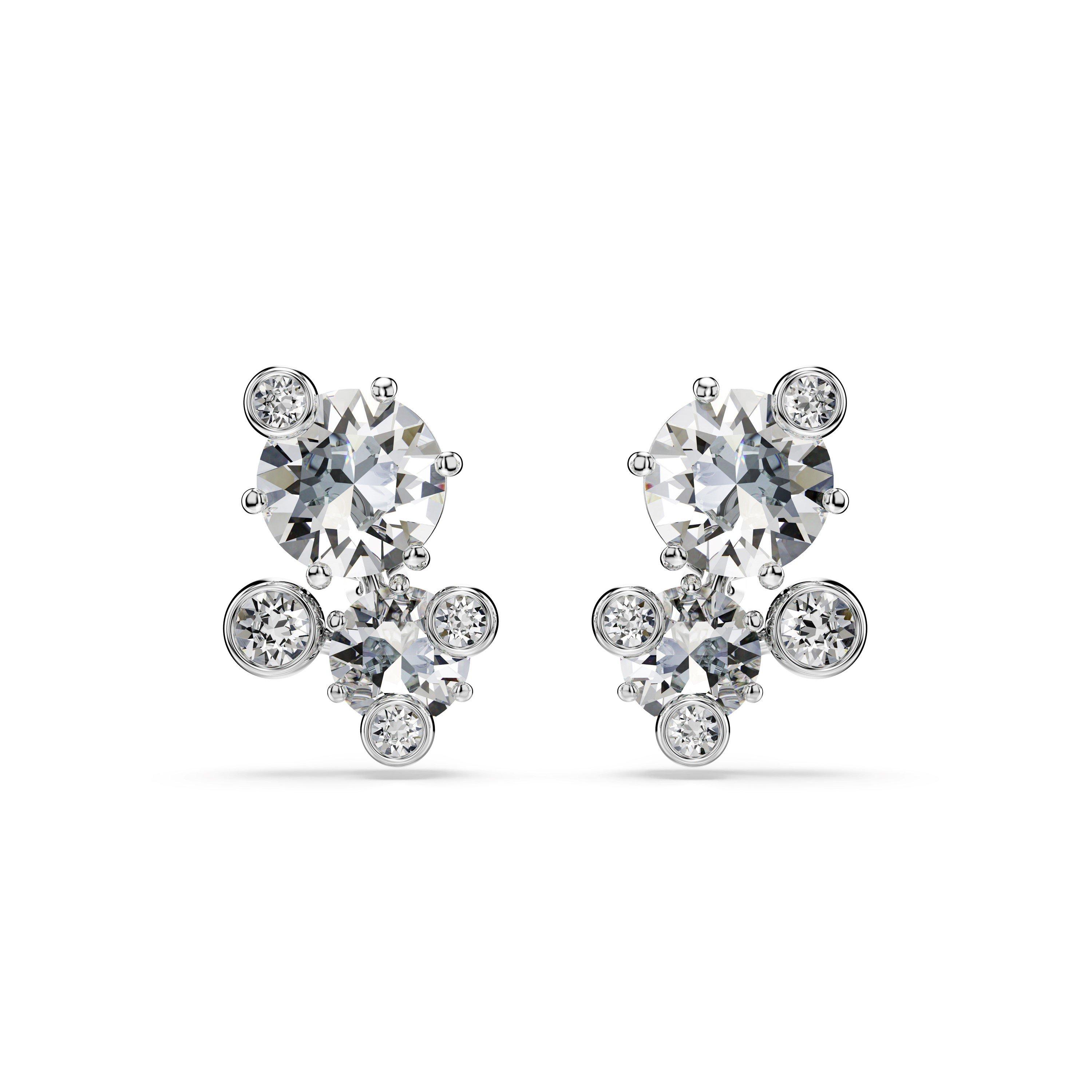 CRY/RHS - Swarovski - Women's Stud Earrings - 1