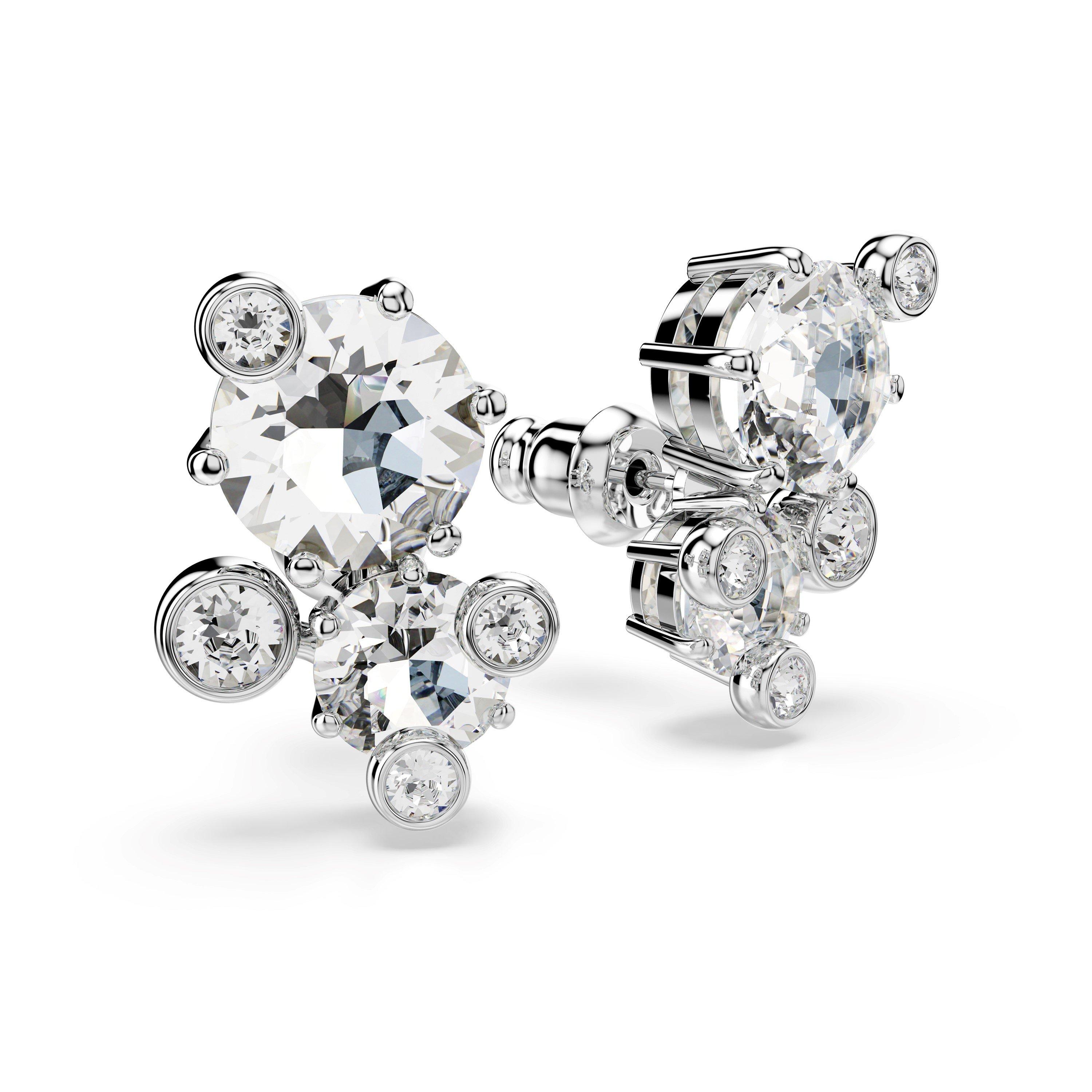 CRY/RHS - Swarovski - Women's Stud Earrings - 3