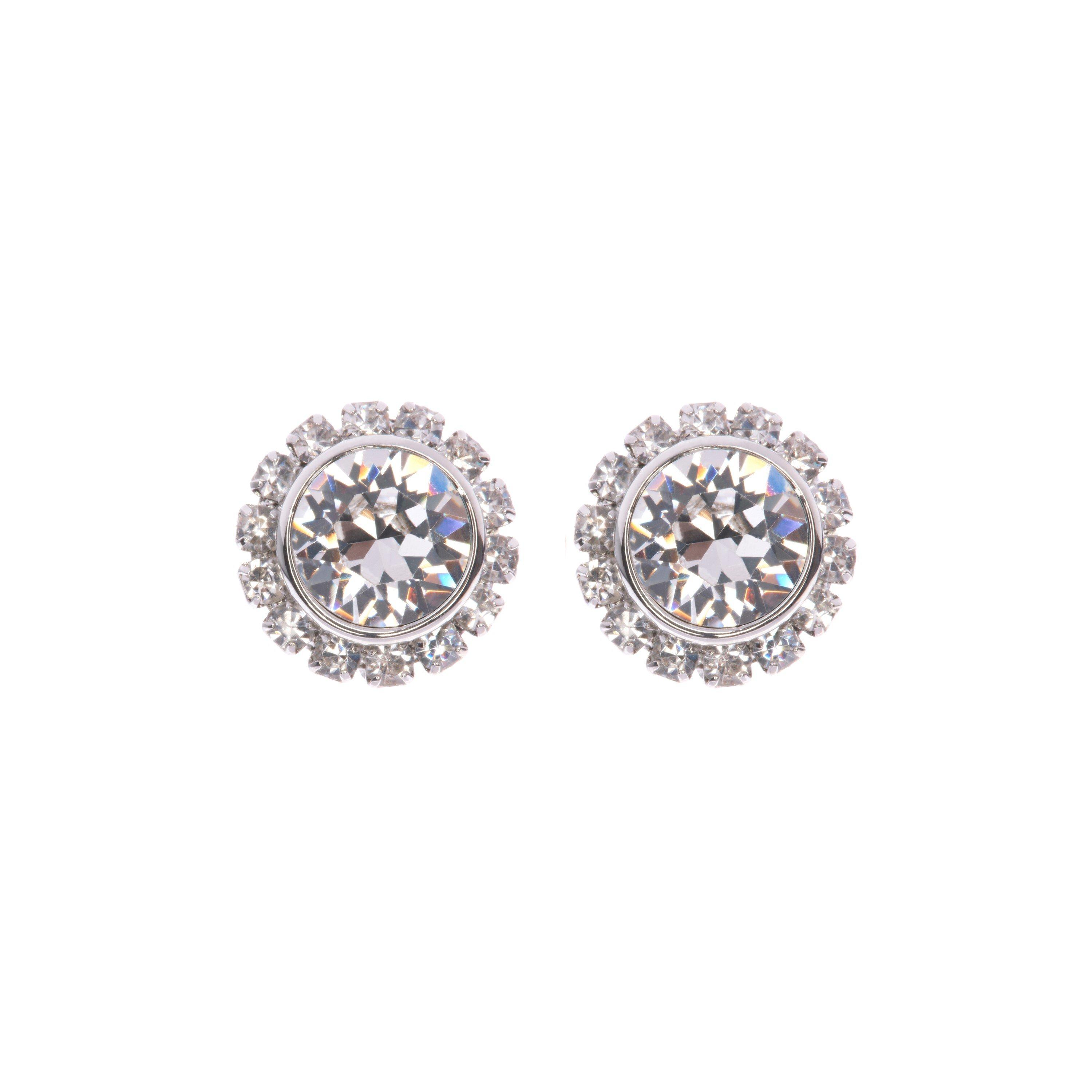 Silver/Crystal - Ted Baker - Women's Sully Stud Earrings - 4