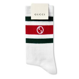 Gucci Round Interlocking G Cotton Socks