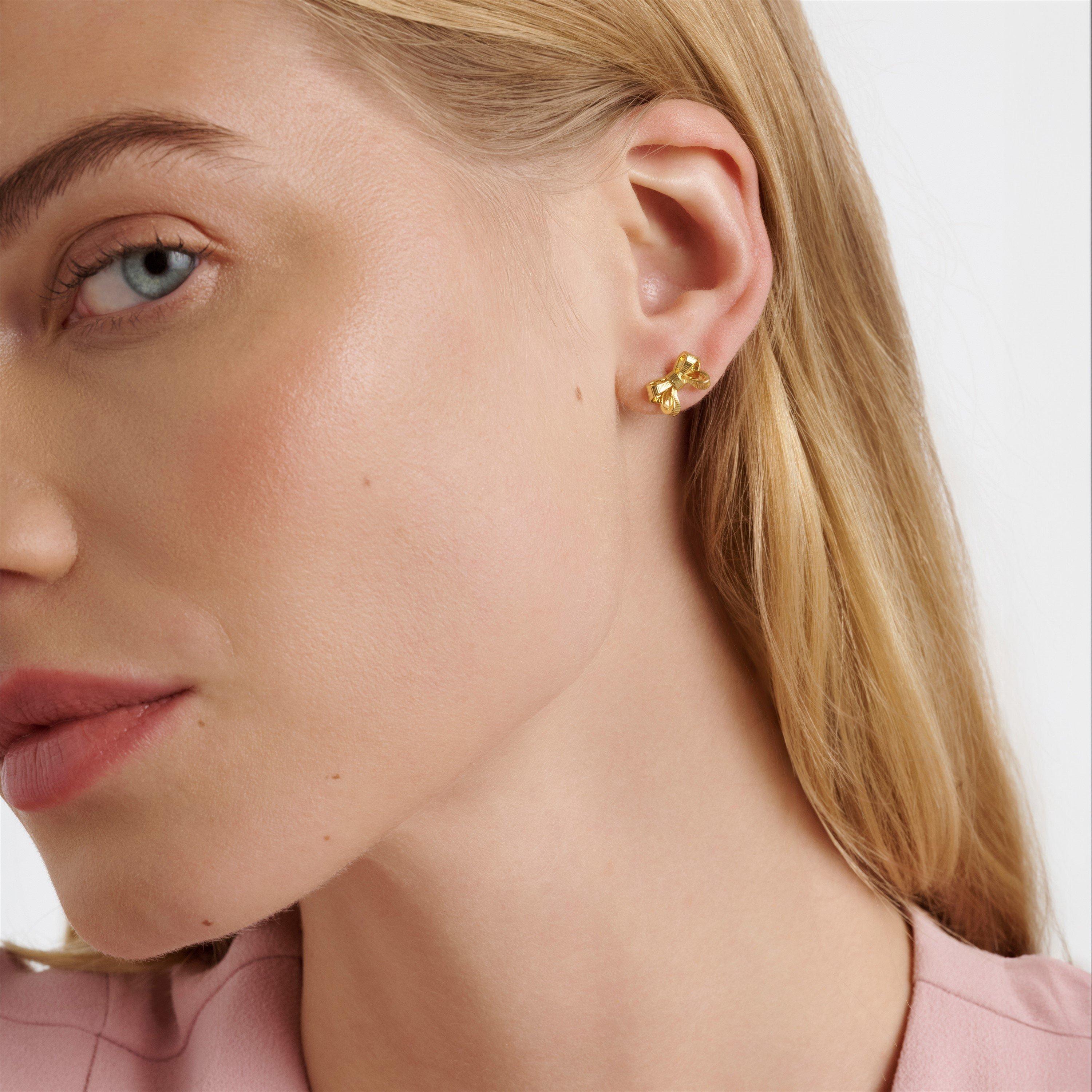 Gold - Ted Baker - Ted Baker Jewellery Pollay Stud Earrings - 2