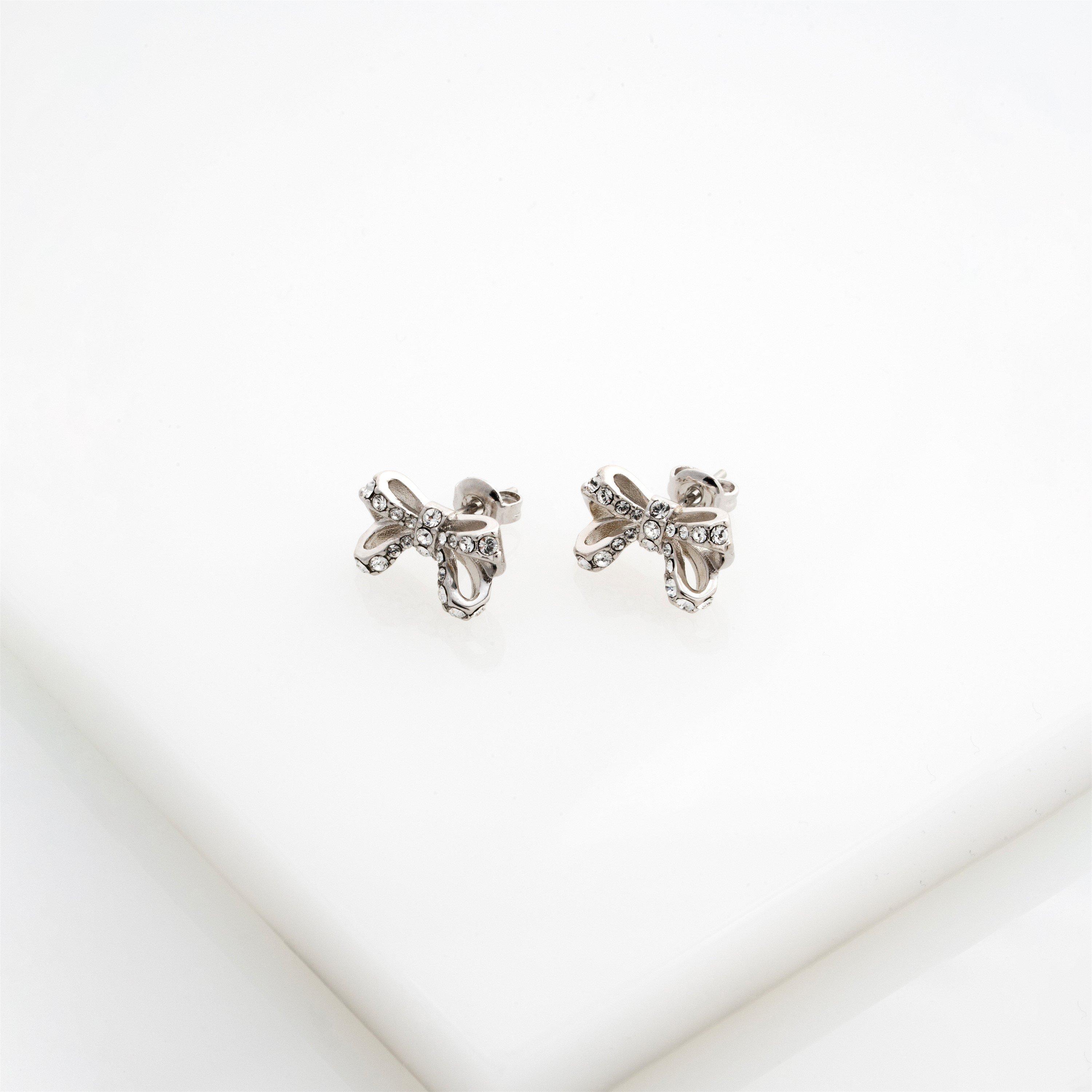 Silver/Crystal - Ted Baker - Ted Baker Jewellery Callayy Stud Earrings - 5