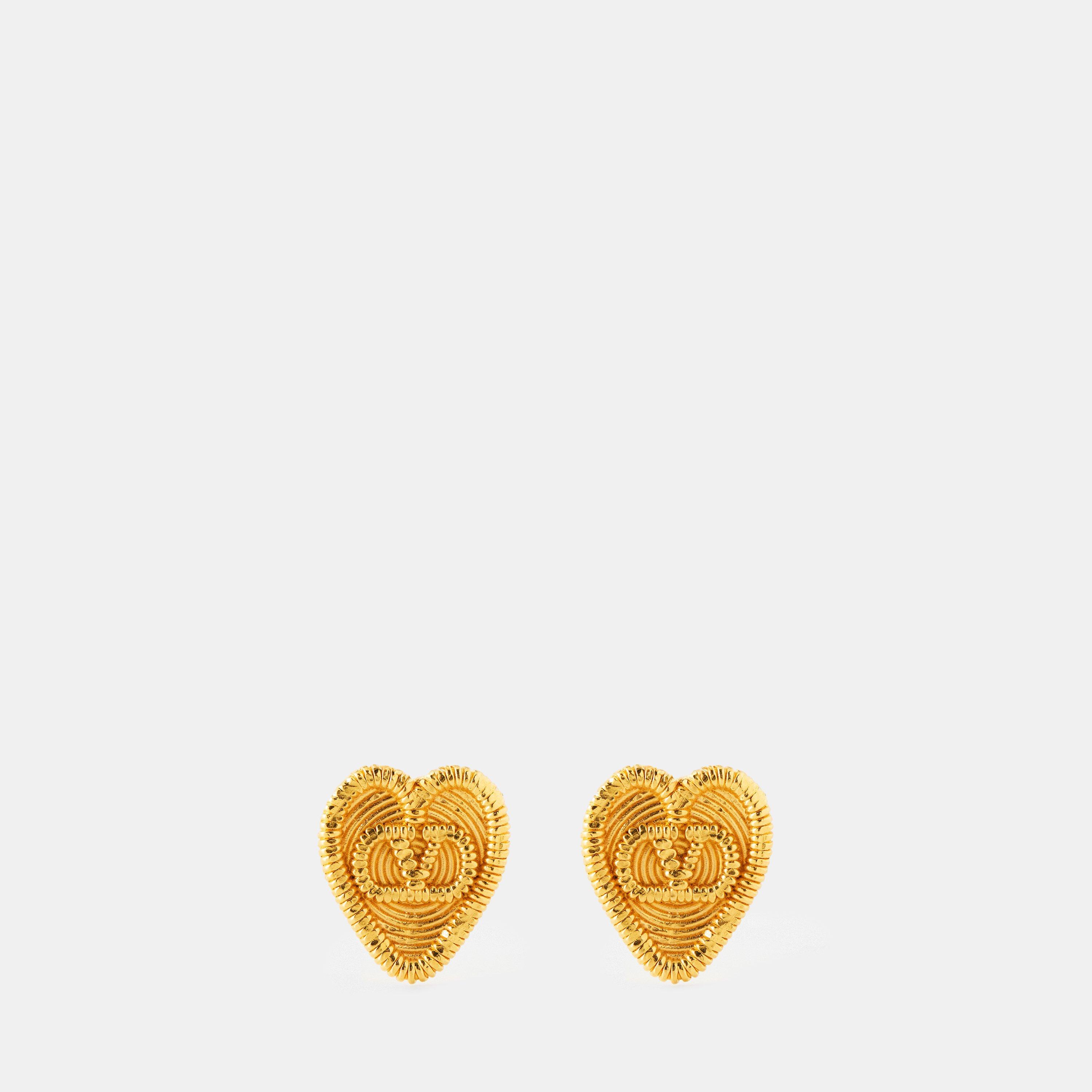 Valentino Garavani | VG Heart Studs Ld52 | Stud Earrings