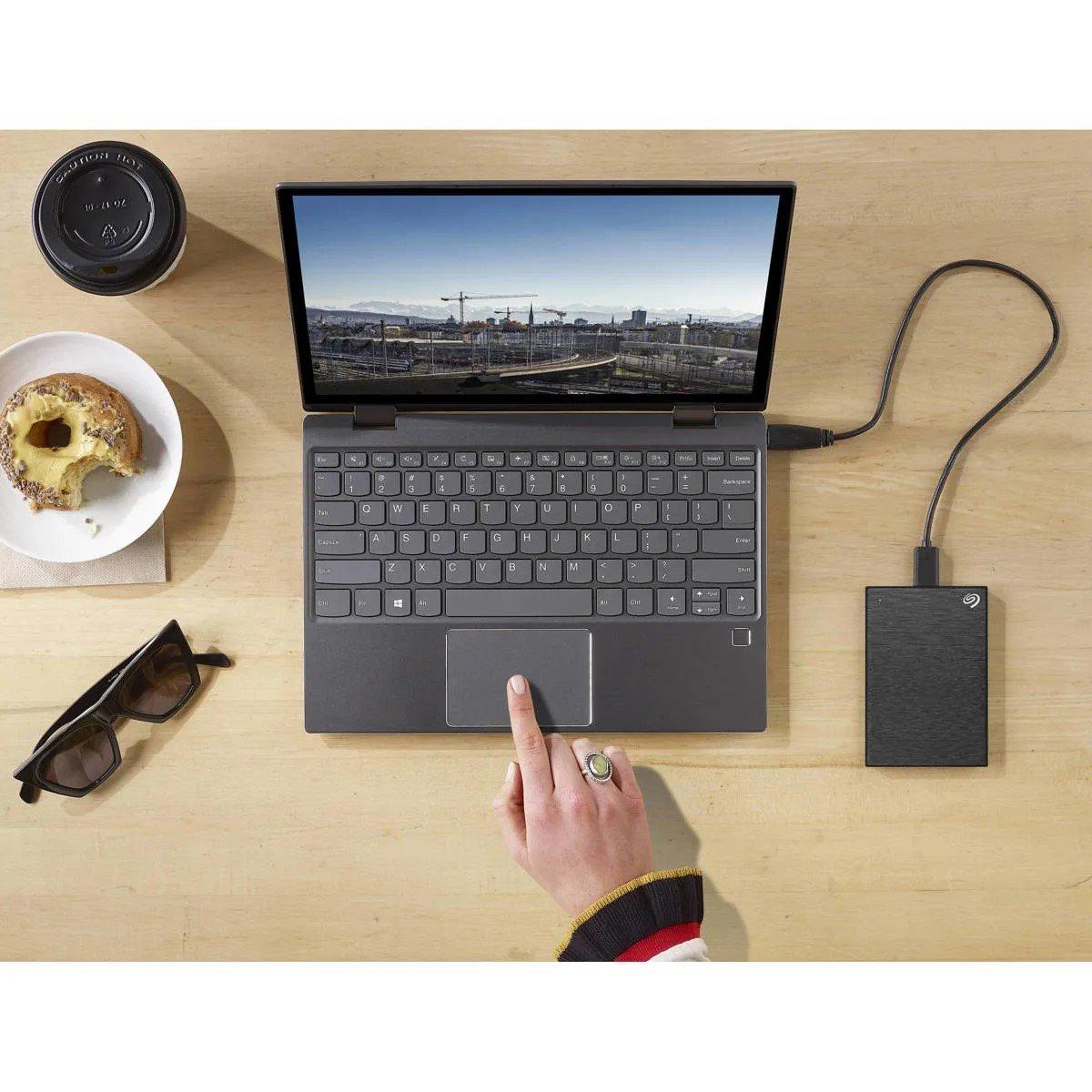 Nero - Seagate - Touch 2TB Password hardware encryption portable external hard drive PC Notebook & Mac - 5