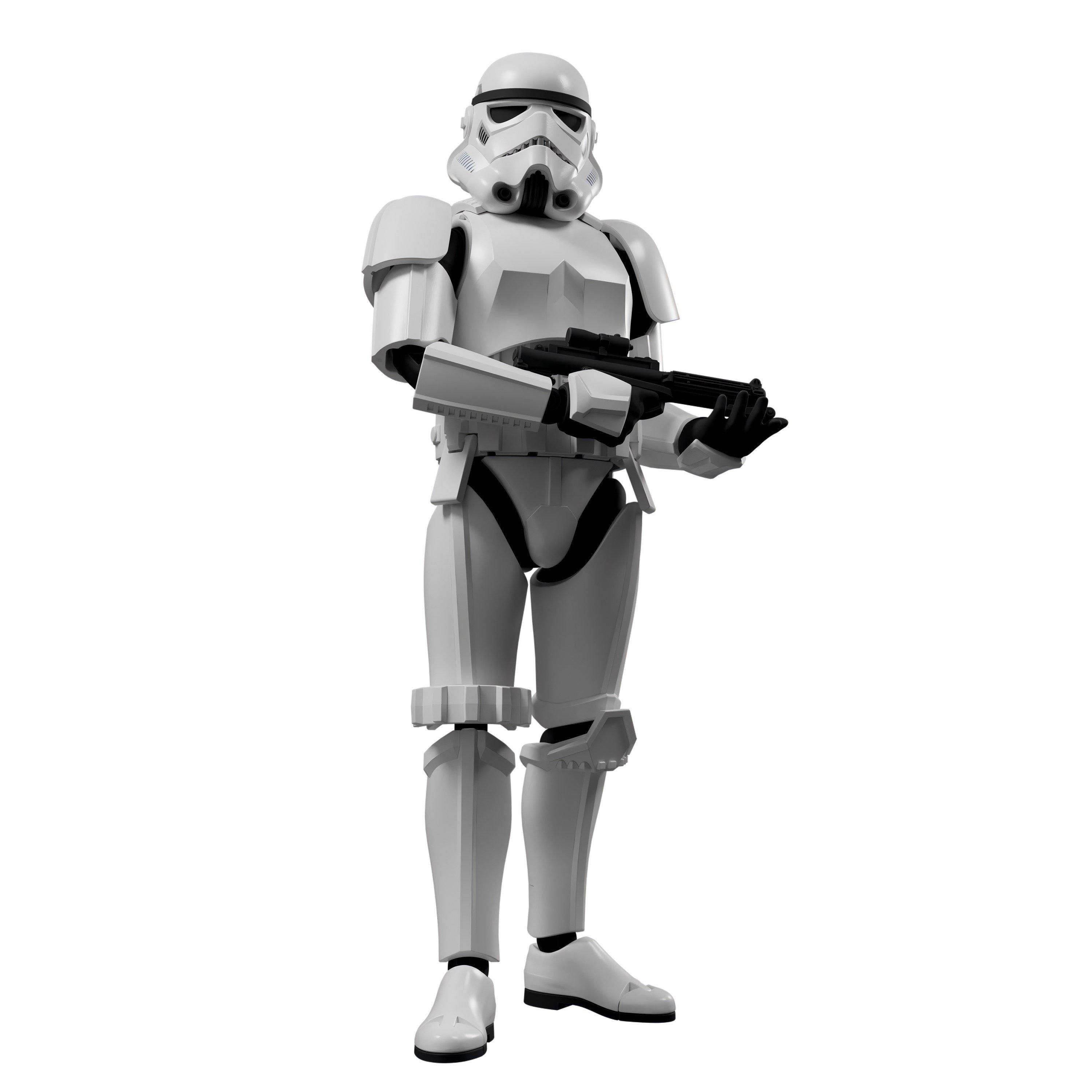 Stormtrooper - Blokees - Blokees Model Kits - Star Wars EPV: The Empire Strikes Back CC02 - Stormtrooper - 3