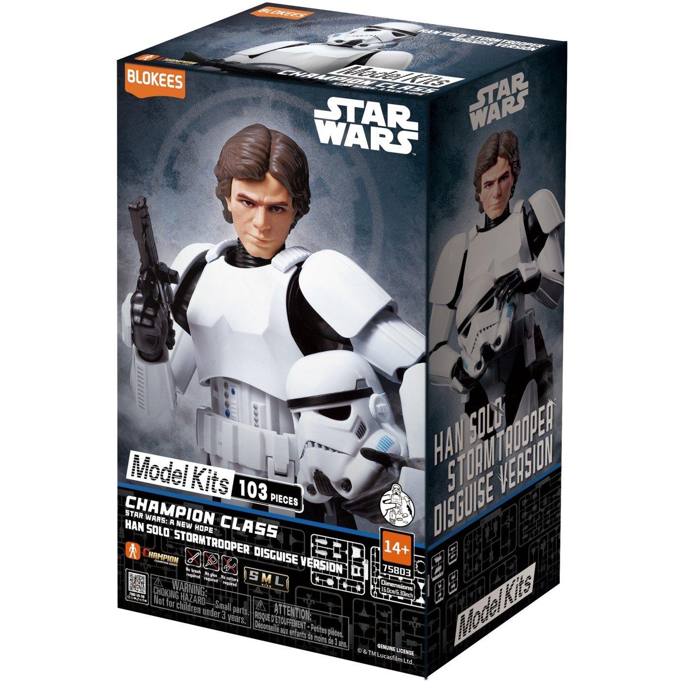 Blokees  Model Kits - Star Wars Epiv: A New Hope Cc03 Stormtrooper Disguise Version Han Solo
