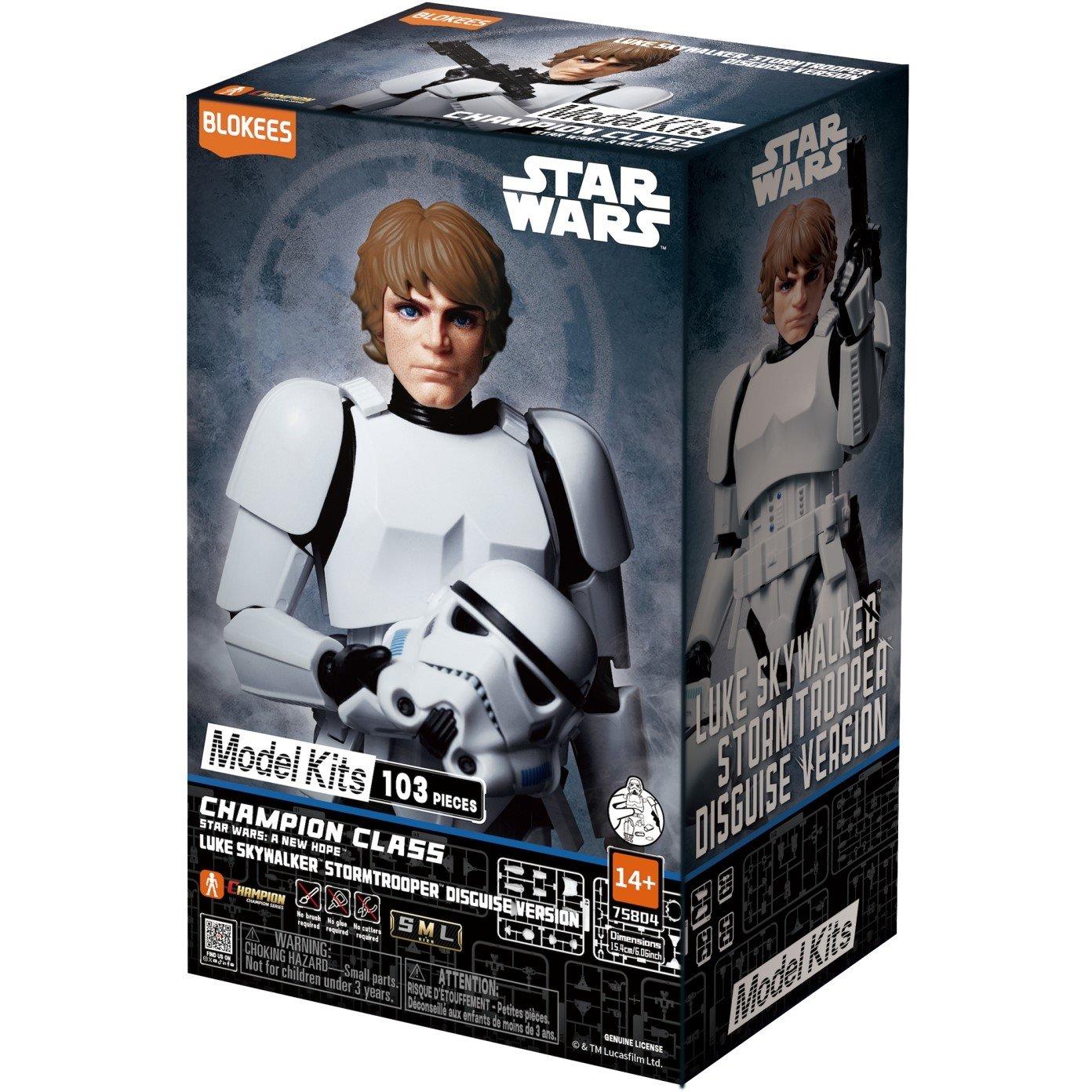 Blokees  Model Kits - Star Wars Epiv: A New Hope Cc03 Stormtrooper Disguise Version Luke Skywalker