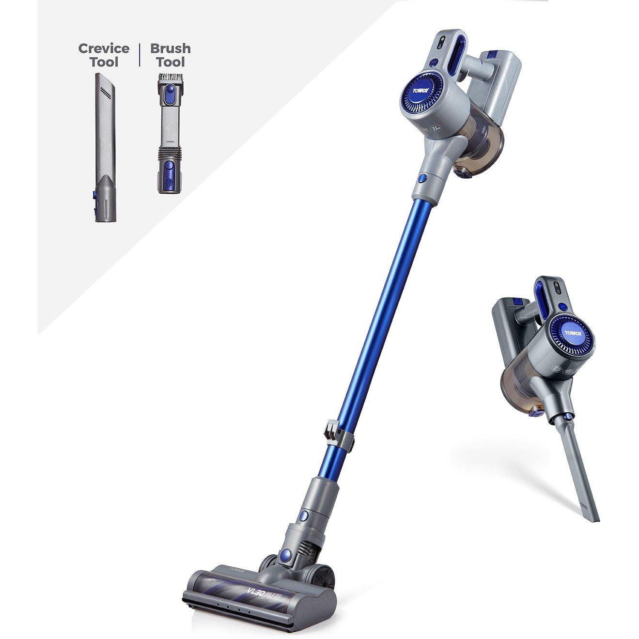 Blue - Tower - VL30 Plus 22.2V Cordless 3-IN-1 DC Vacuum Cleaner - 1