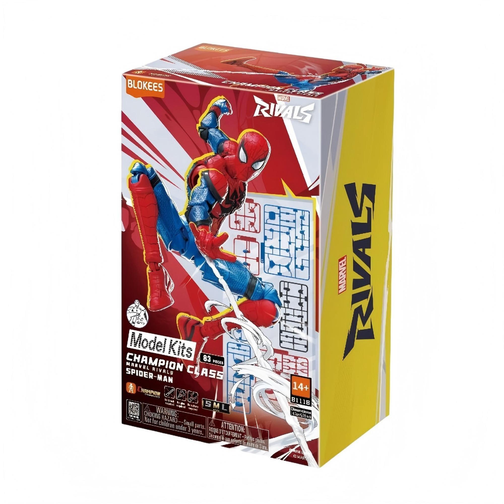 Spider Man - Blokees - Blokees Model Kits - Marvel Rivals Champion Class 06 - Spider Man - 1
