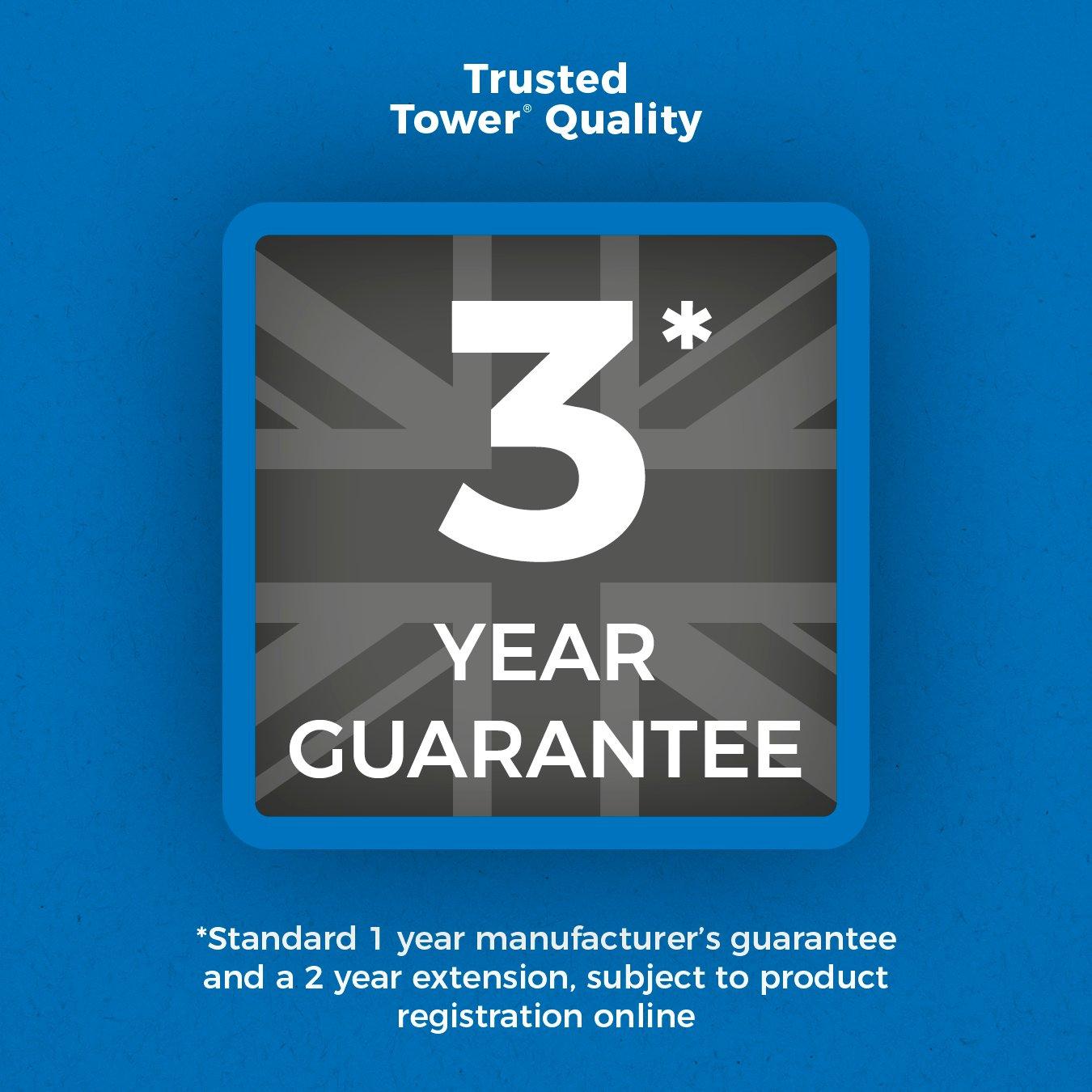 Black - Tower - Cordless Handheld Vacuum 14.8V Optimum Handheld - 8