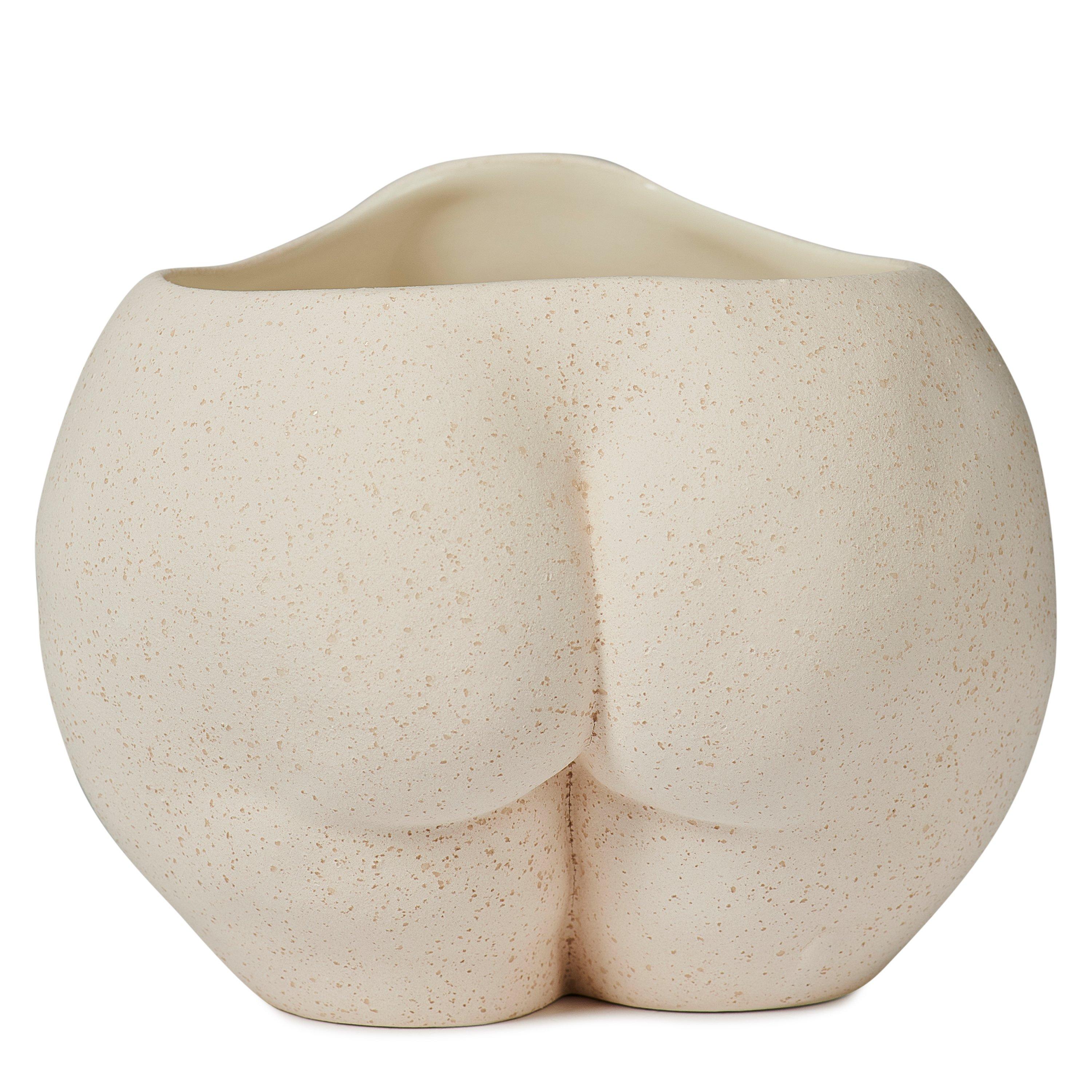 Speckled Beige - Anissa Kermiche - Popotelee Ceramic Vase - 2