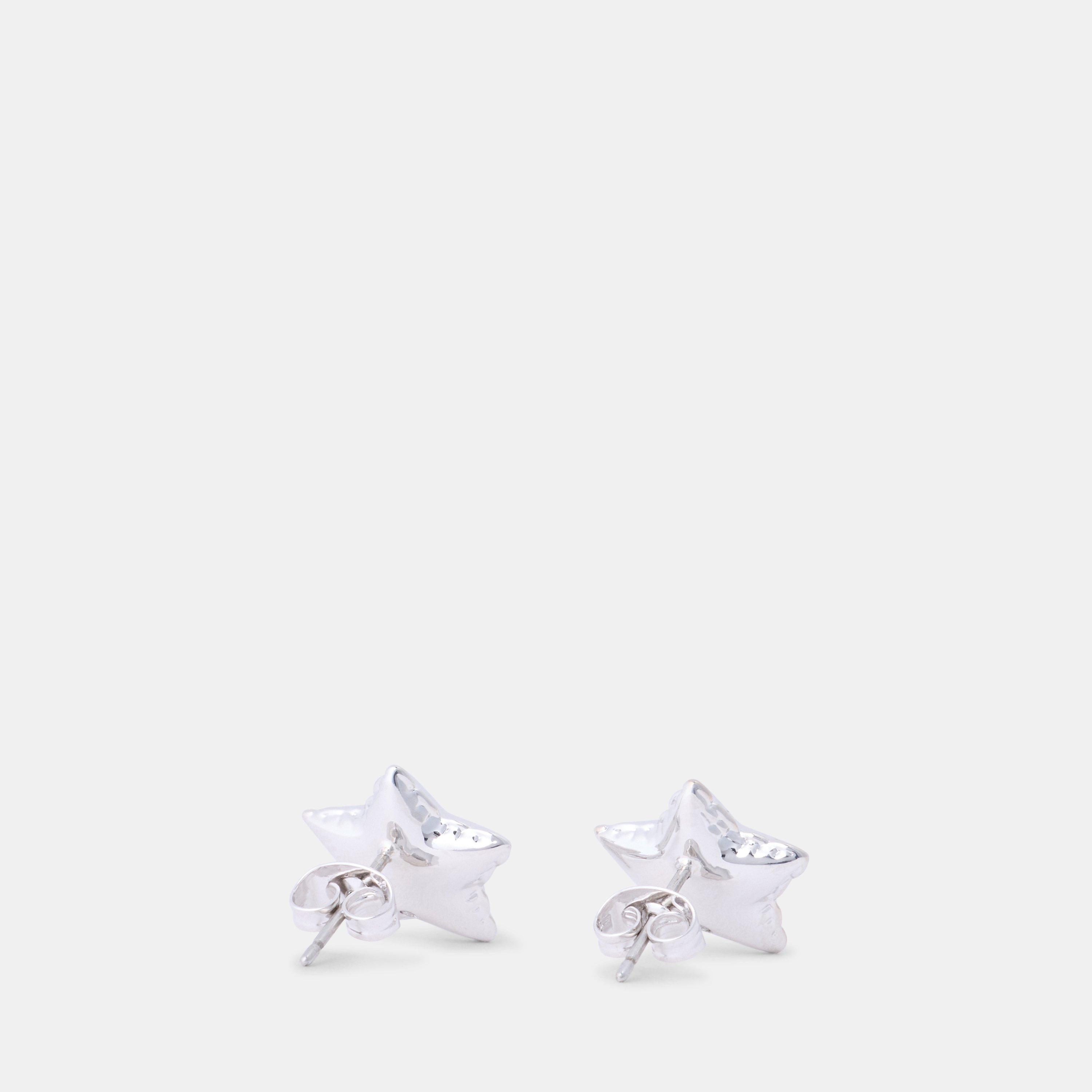 Antique Silver - Marc Jacobs - Women's BalloonStar ER Stud Earrings - 2
