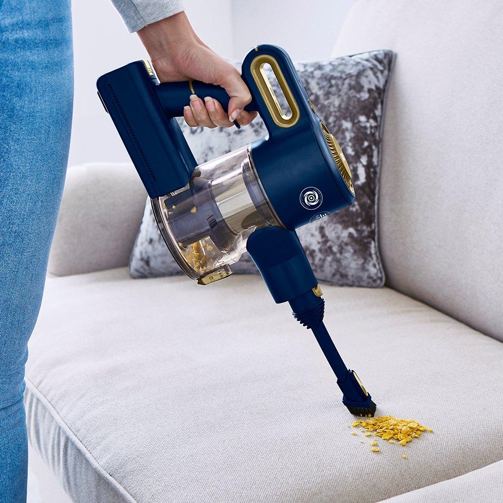 Black/Gold - Tower - VL45 Pro Pet Anti Tangle Vac 3-IN-1 DC 150W Blue - 10