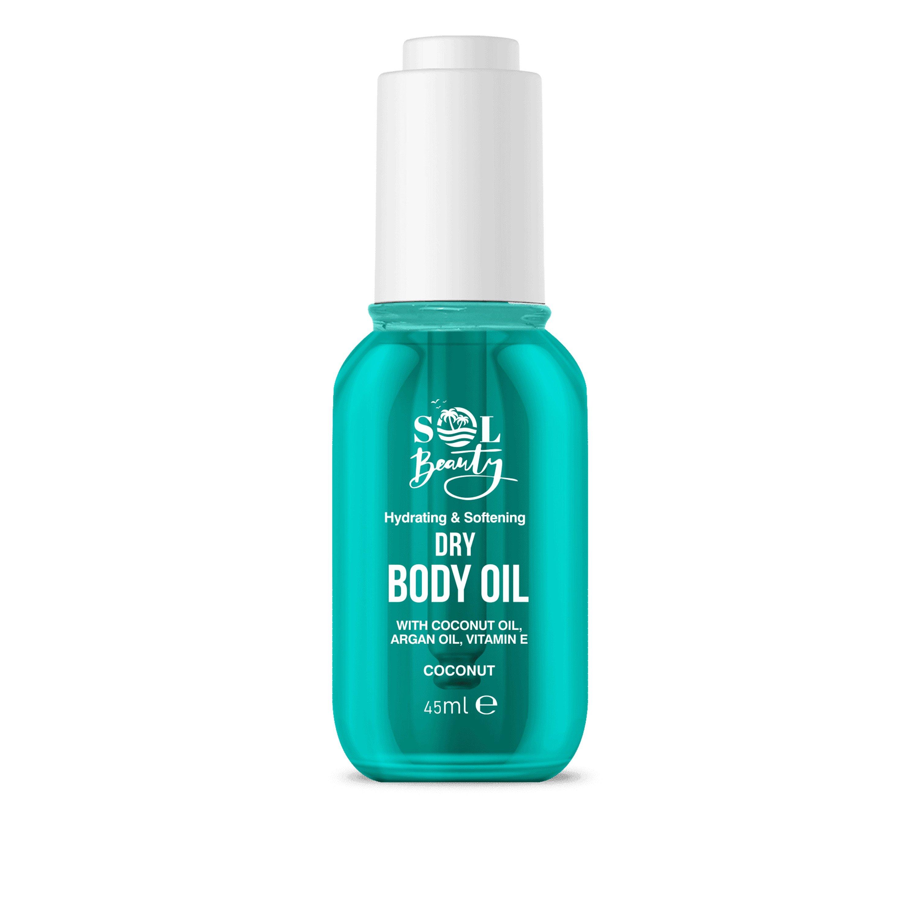 Sol Beauty 45ml Body Oil in Coconut Fragrance