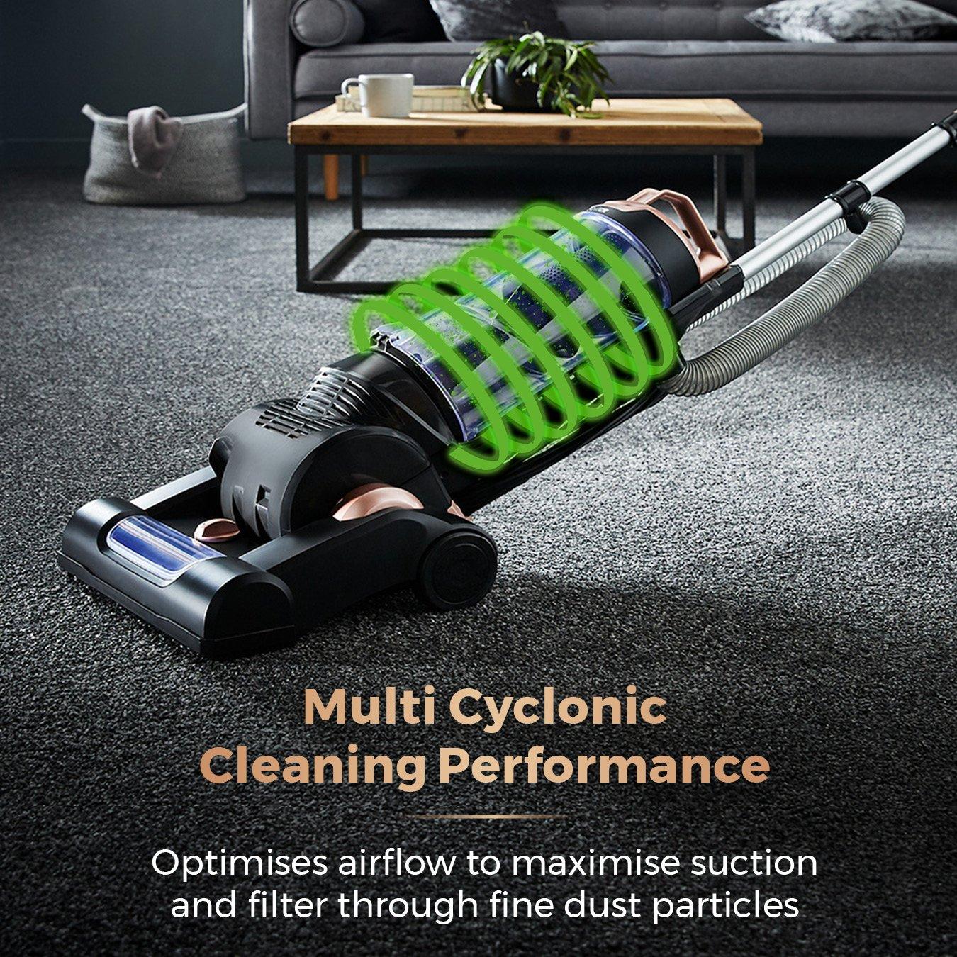 Rose Gold - Tower - RXP30PET Bagless Upright Vacuum Cleaner - 3