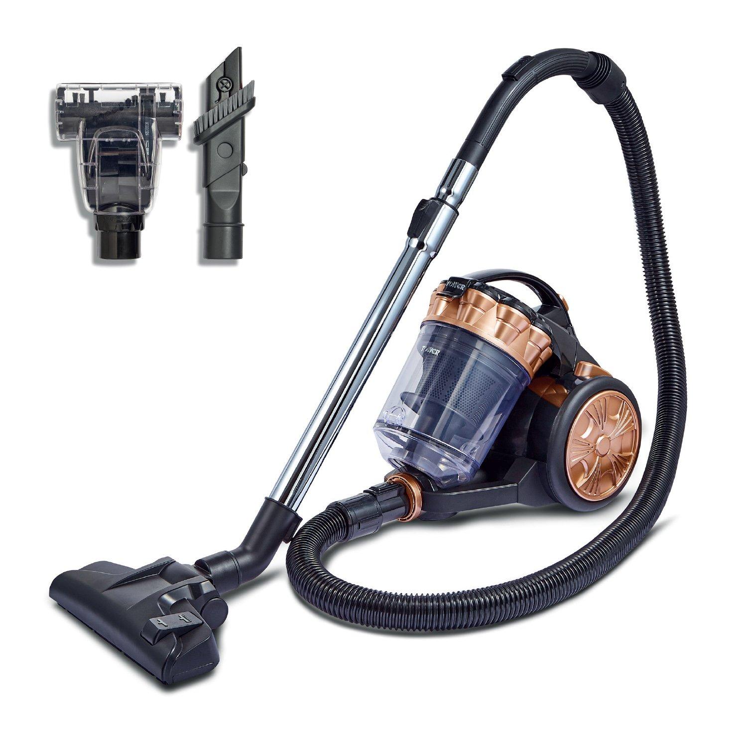 Rose Gold - Tower - RXP10PET Multi Cyclonic Cylinder Vacuum Cleaner - 1