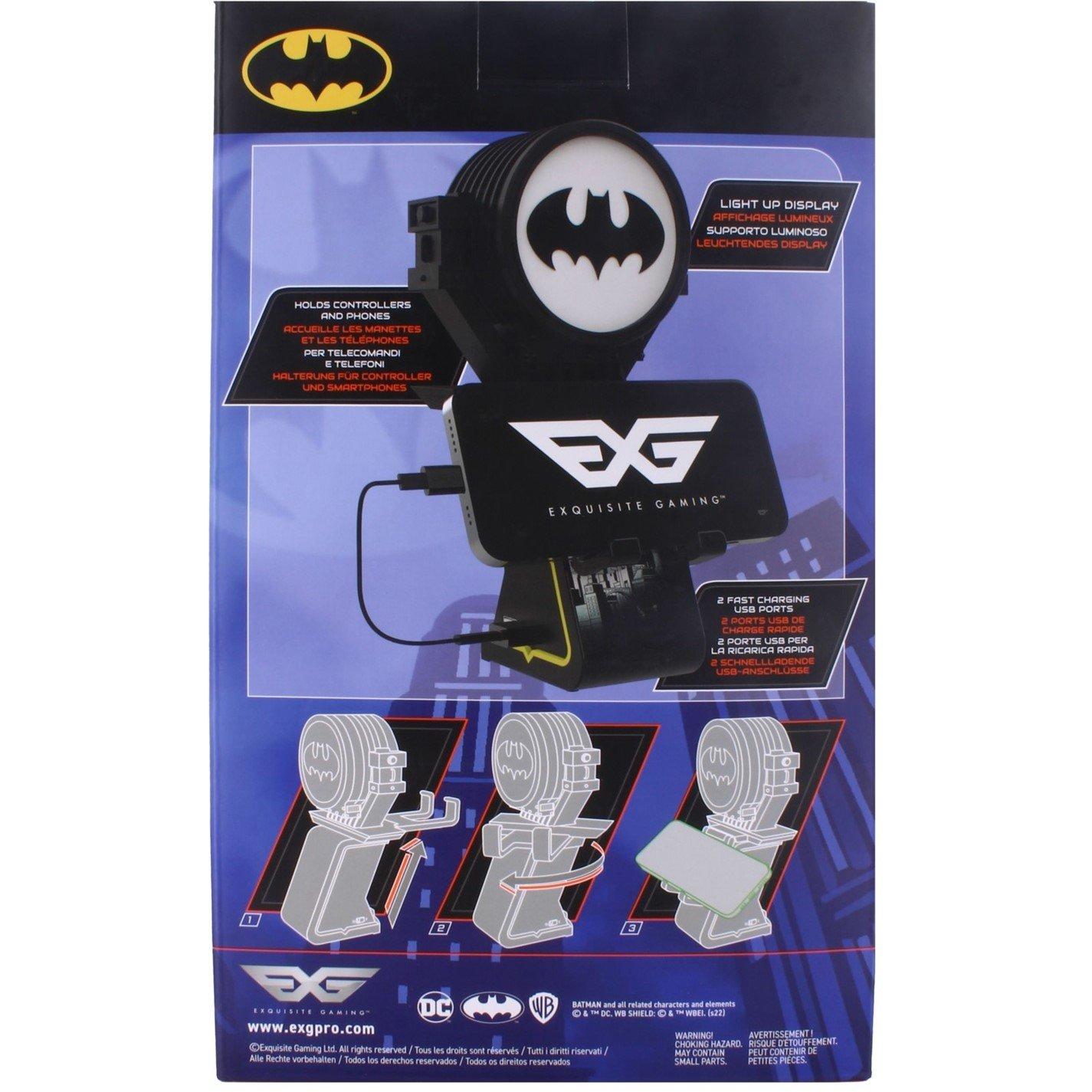 Meerkleurig - Cable Guys - Warner Brothers Batman Phone & Device Light Up Charge Stand - 2