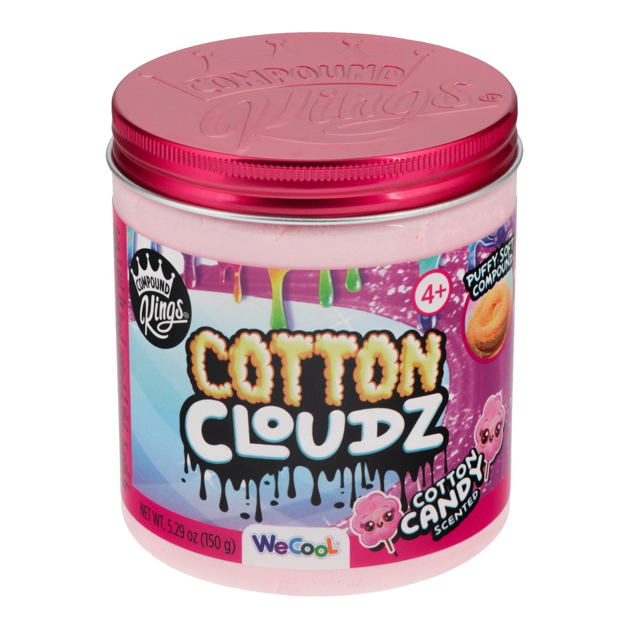 Pink Cottn Cndy - Compound Kings - Compound Kings: Cotton Cloudz Pink Cotton Candy Scented Slime - 2