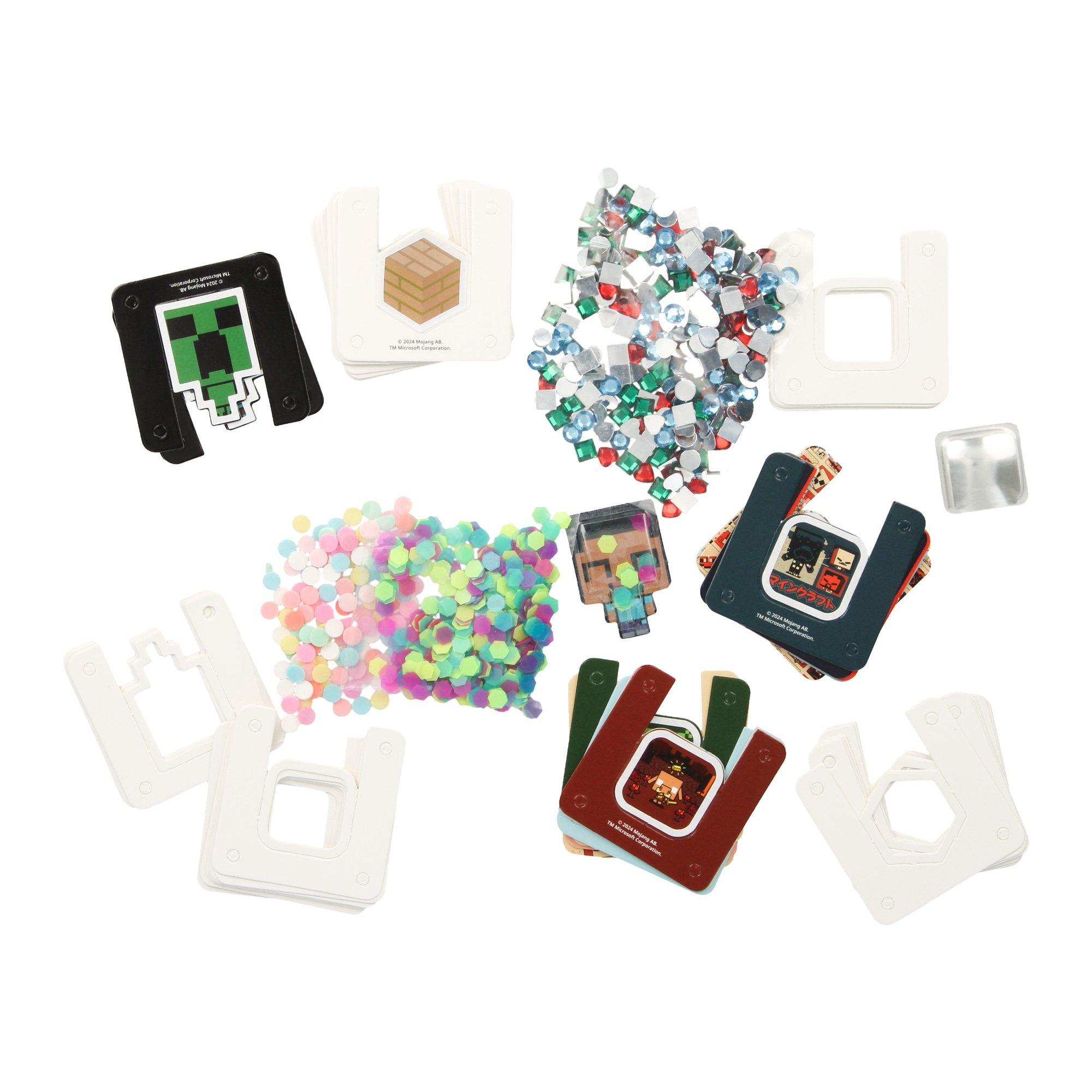 Multi - Minecraft - Minecraft 3D Sticker Maker Refill Pack - 4