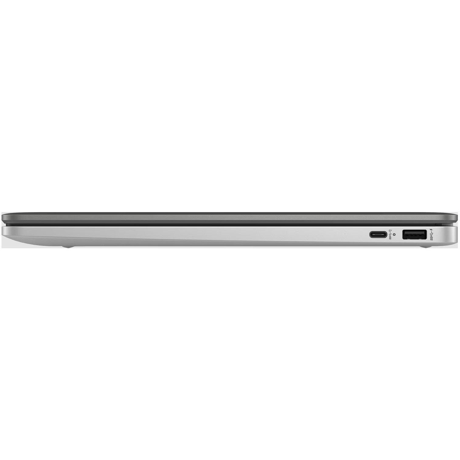 Silver - HP - HP Chromebook 15 – Celeron, 4GB, 64GB Chrome OS - 4