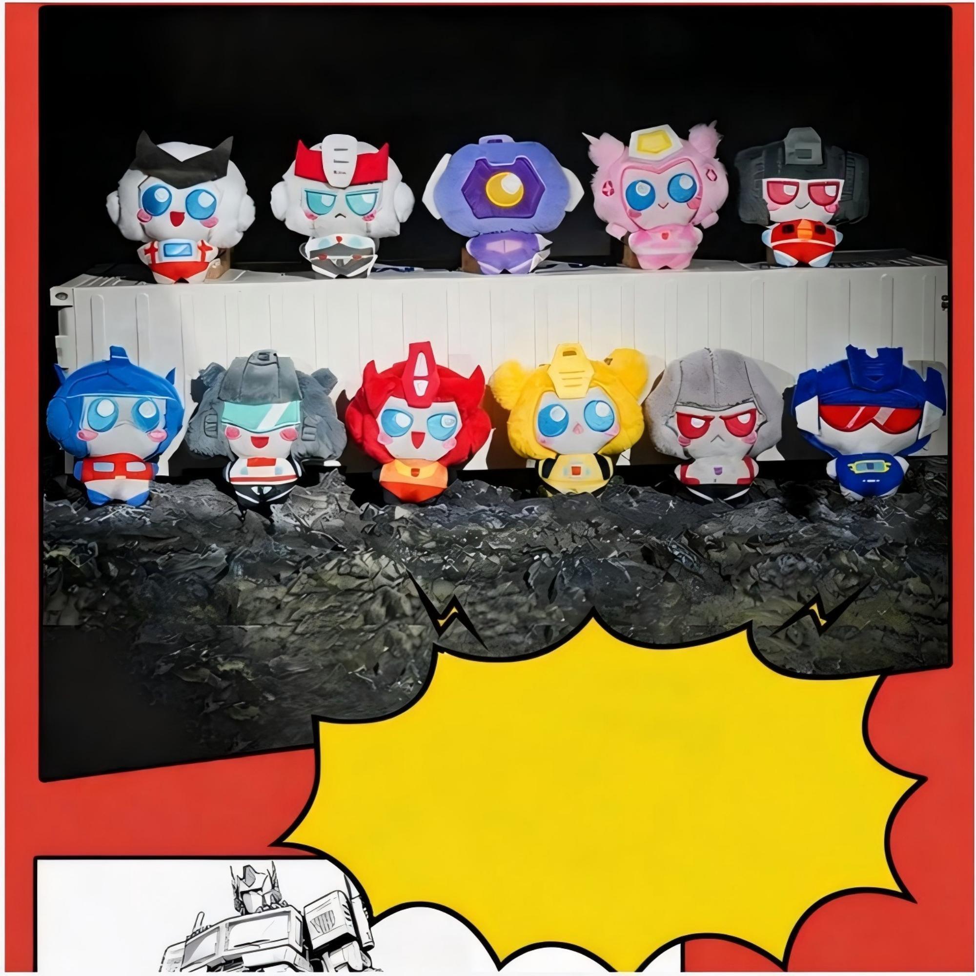 Meerkleurig - Reesee - Rs Transformer Plush Pendant Blind Bag - 3