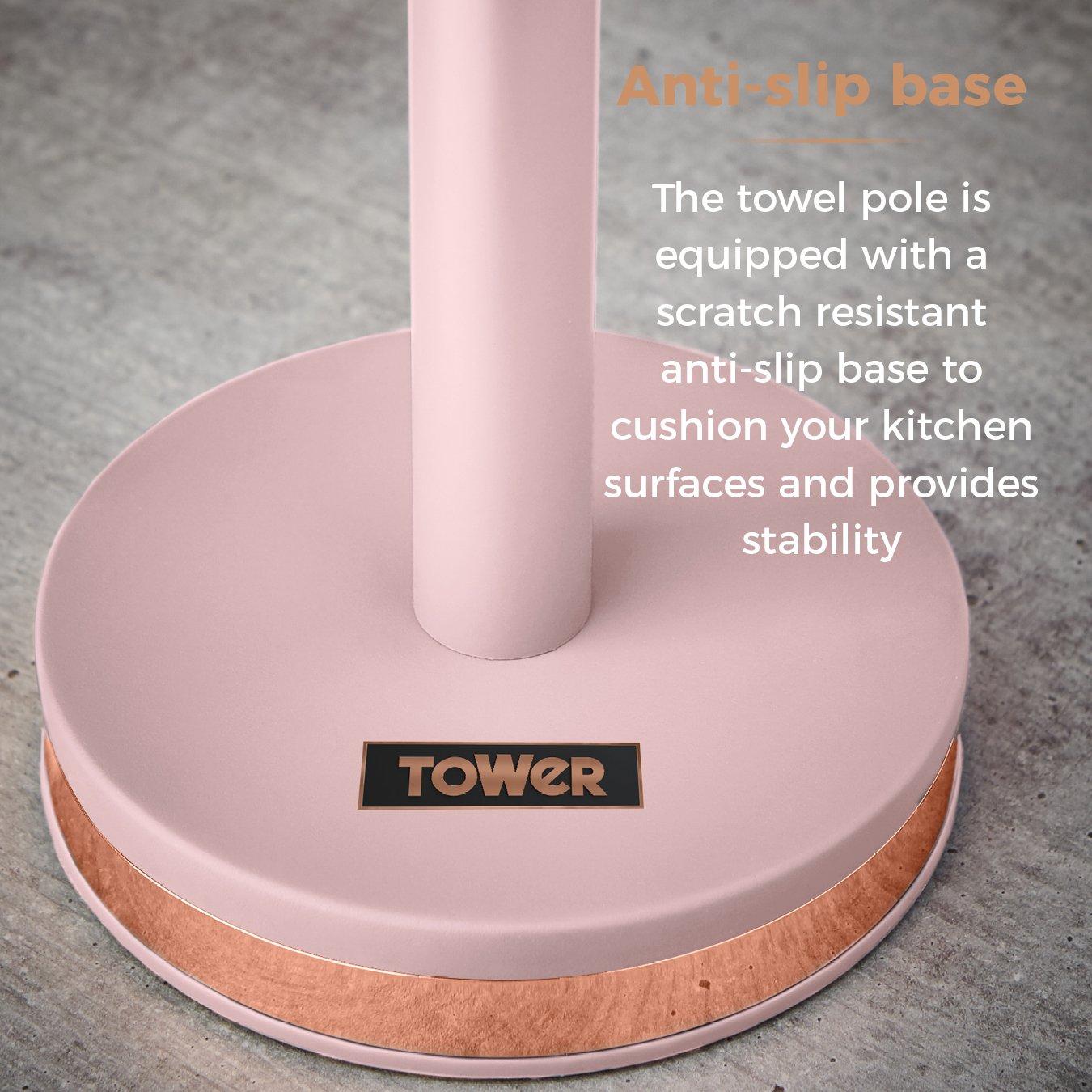 Pink - Tower - Cavaletto Towel Pole - 4