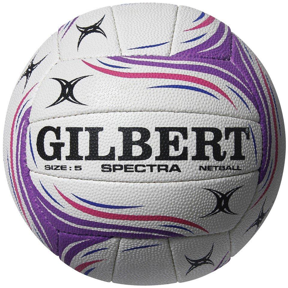 White/Purple - Gilbert - Adults Spectra Netballs