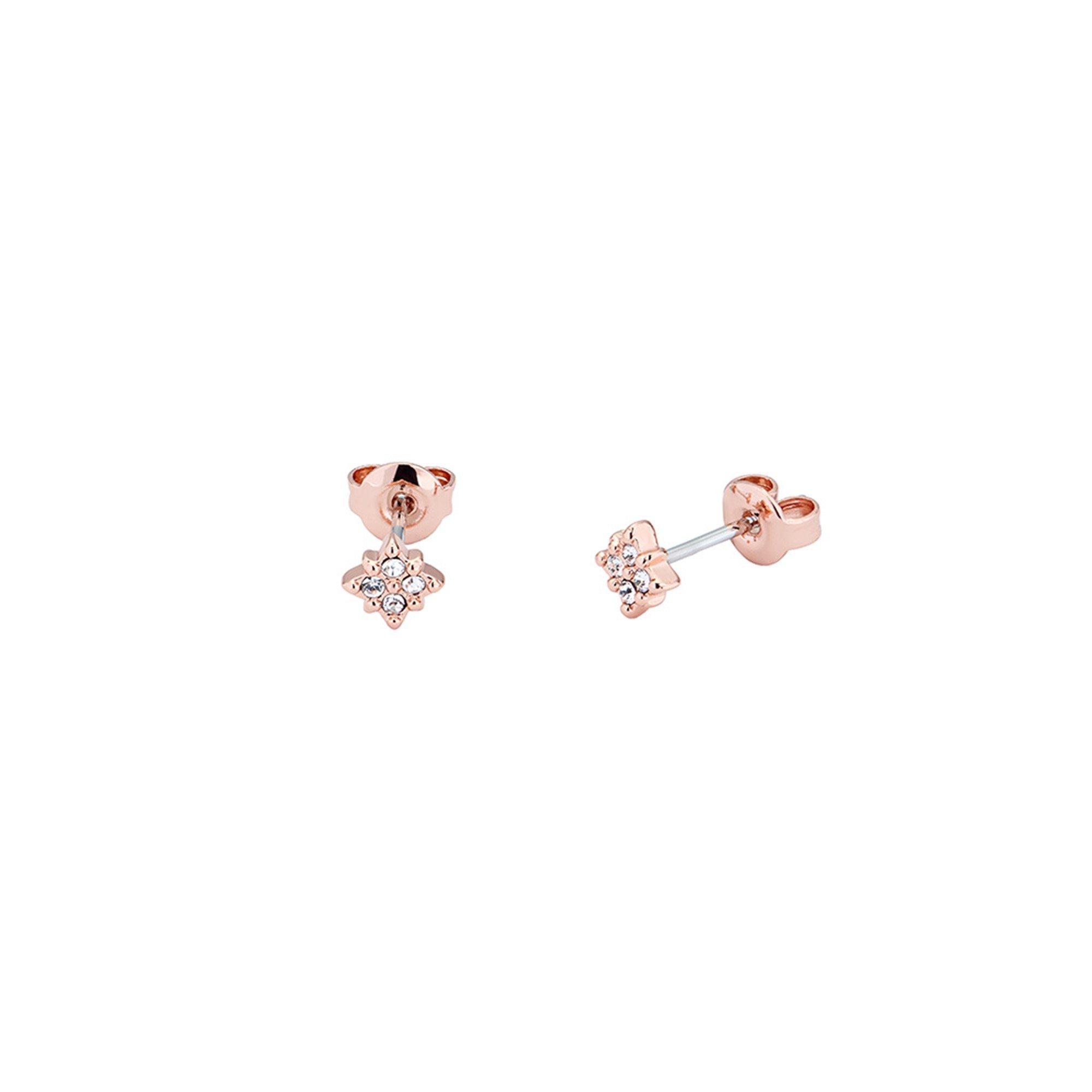 Roseguld/Krystal - All We Are - Women's Stellar Stud Earrings - 3