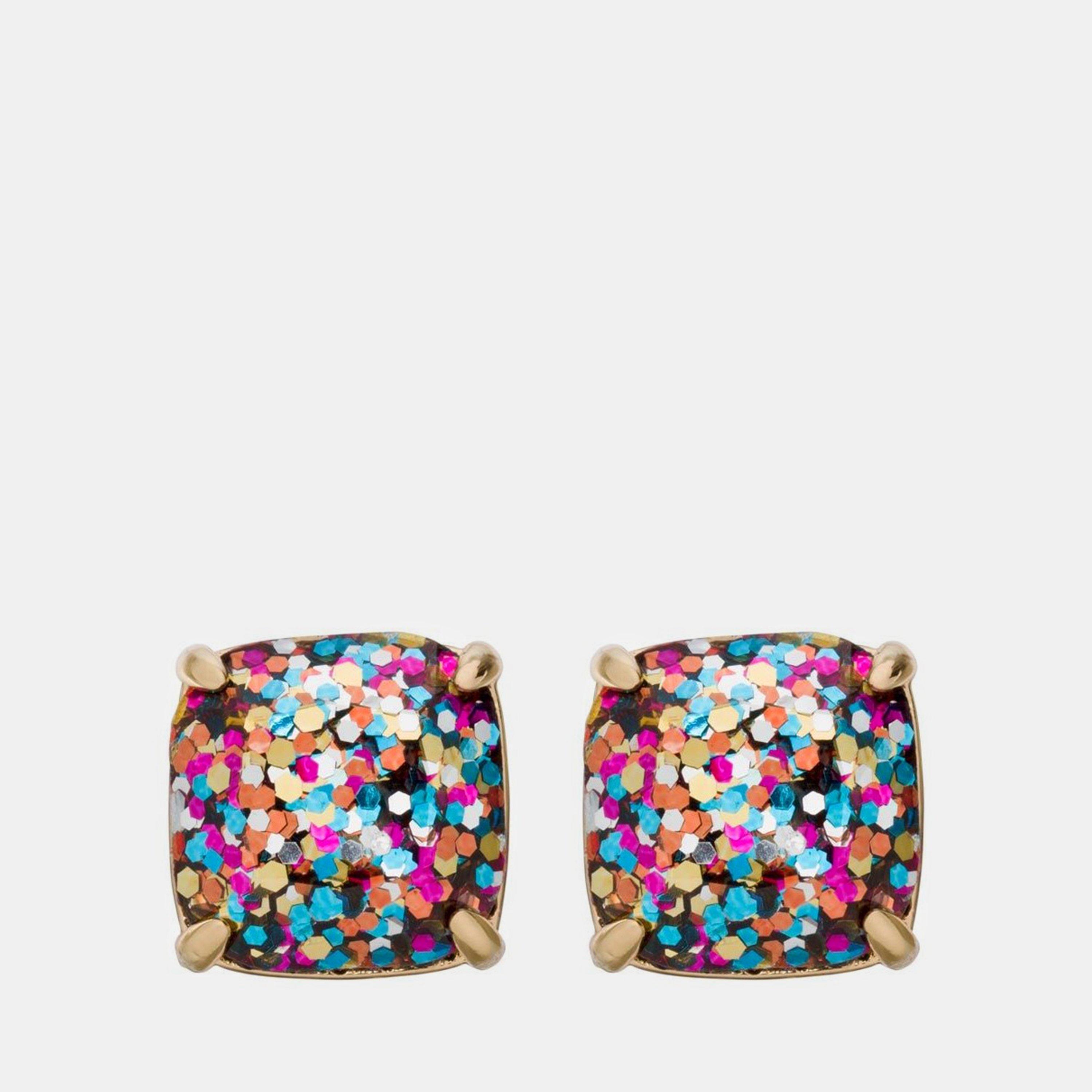 Multi - Kate Spade - Women's Small Square Stud Earrings - 1