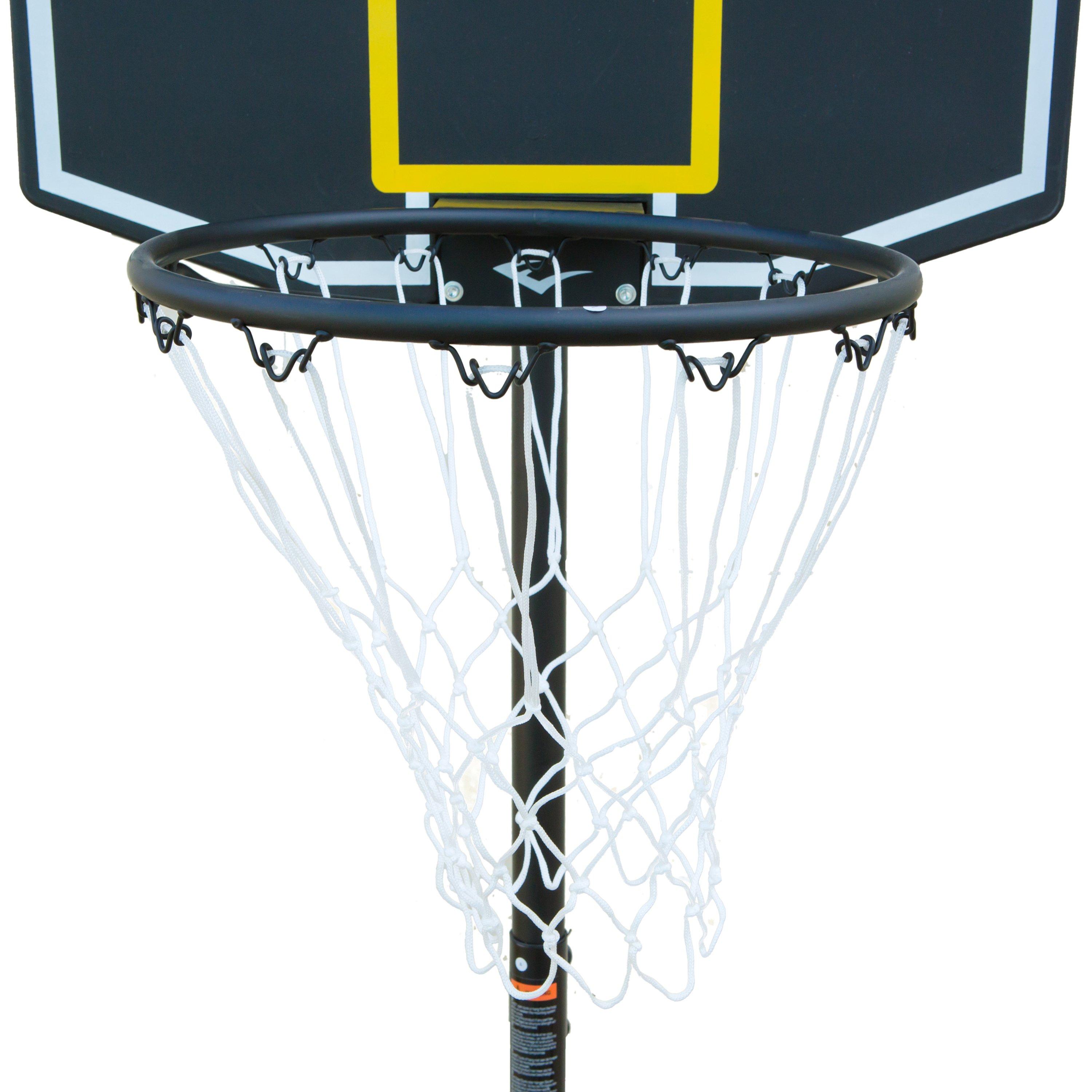 Black - Everlast - Adjustable Outdoor Basketball Hoop System - 2