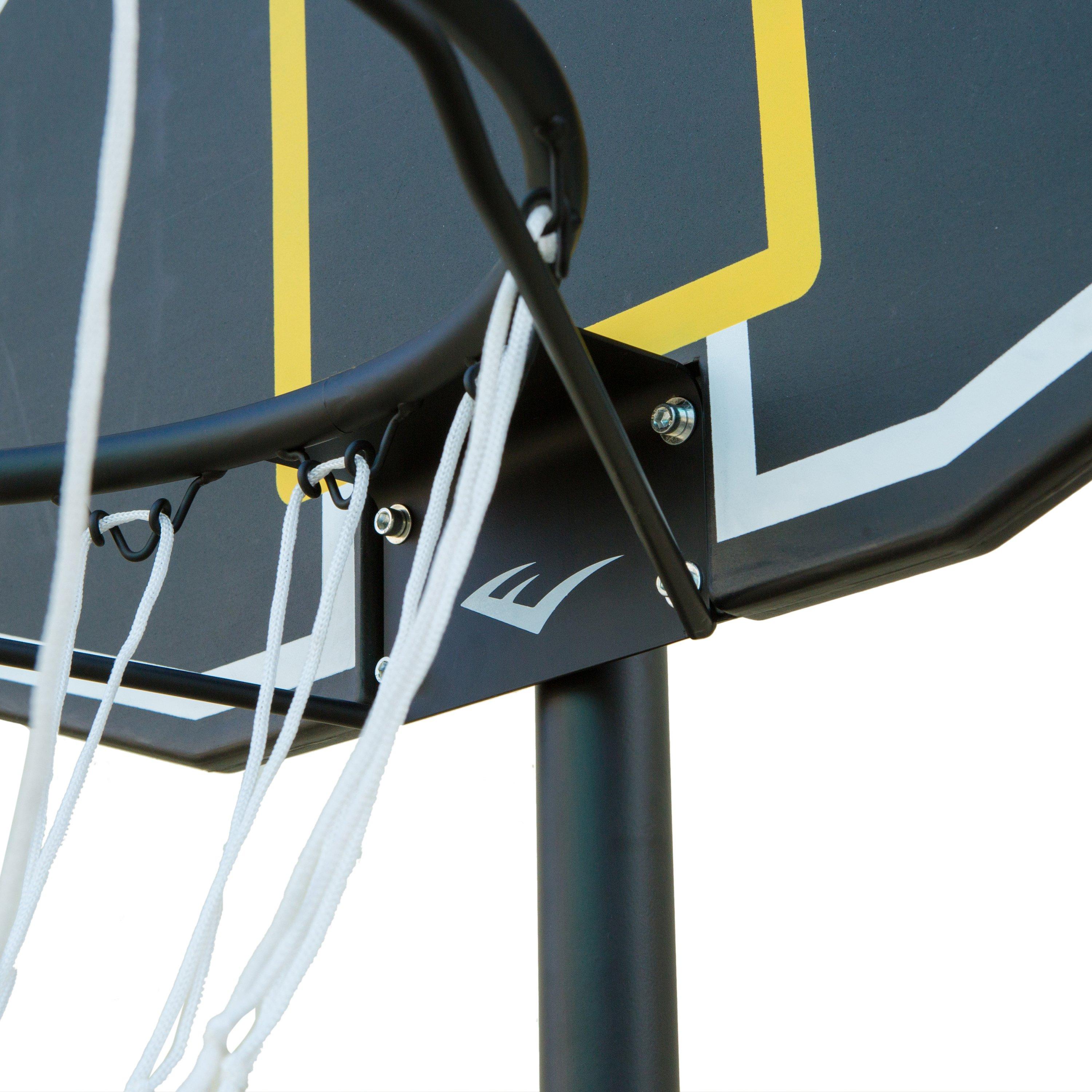 Black - Everlast - Adjustable Outdoor Basketball Hoop System - 5