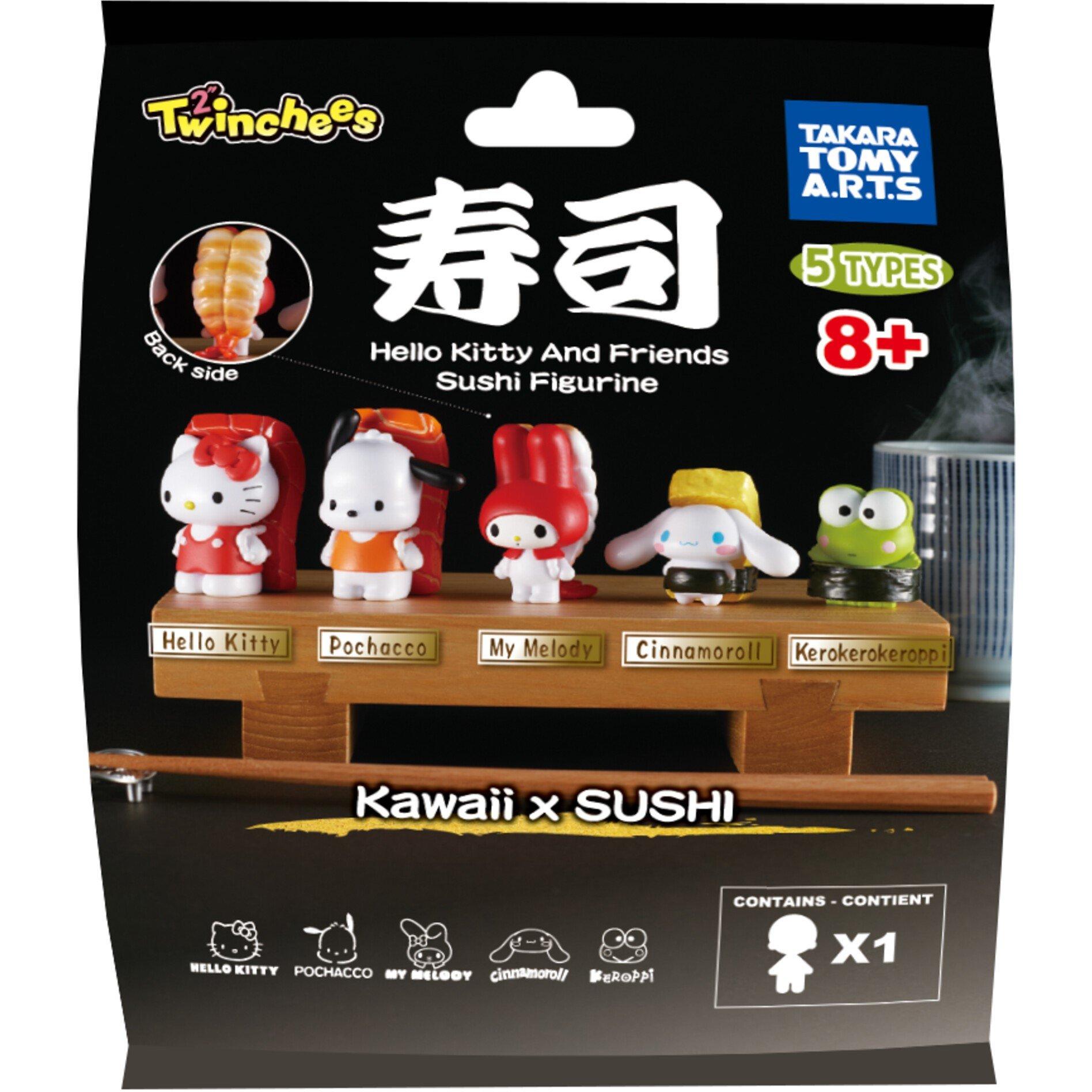 Multiple - U and I Entertainment - Hello Kitty & Friends Sushi Kawai Figures - 1
