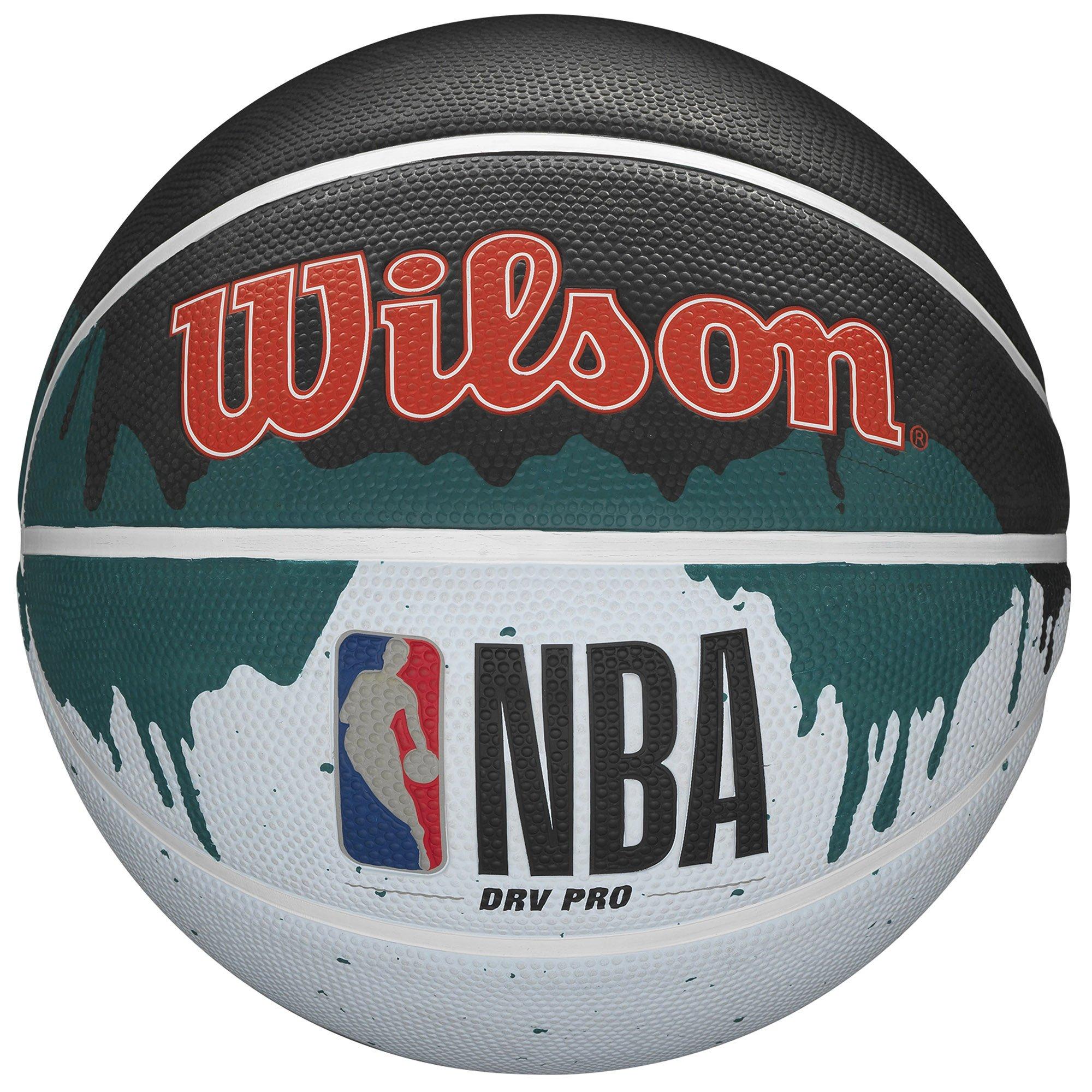 Green/Black/Wht - Wilson - NBA Pro Drip Basketball - 1