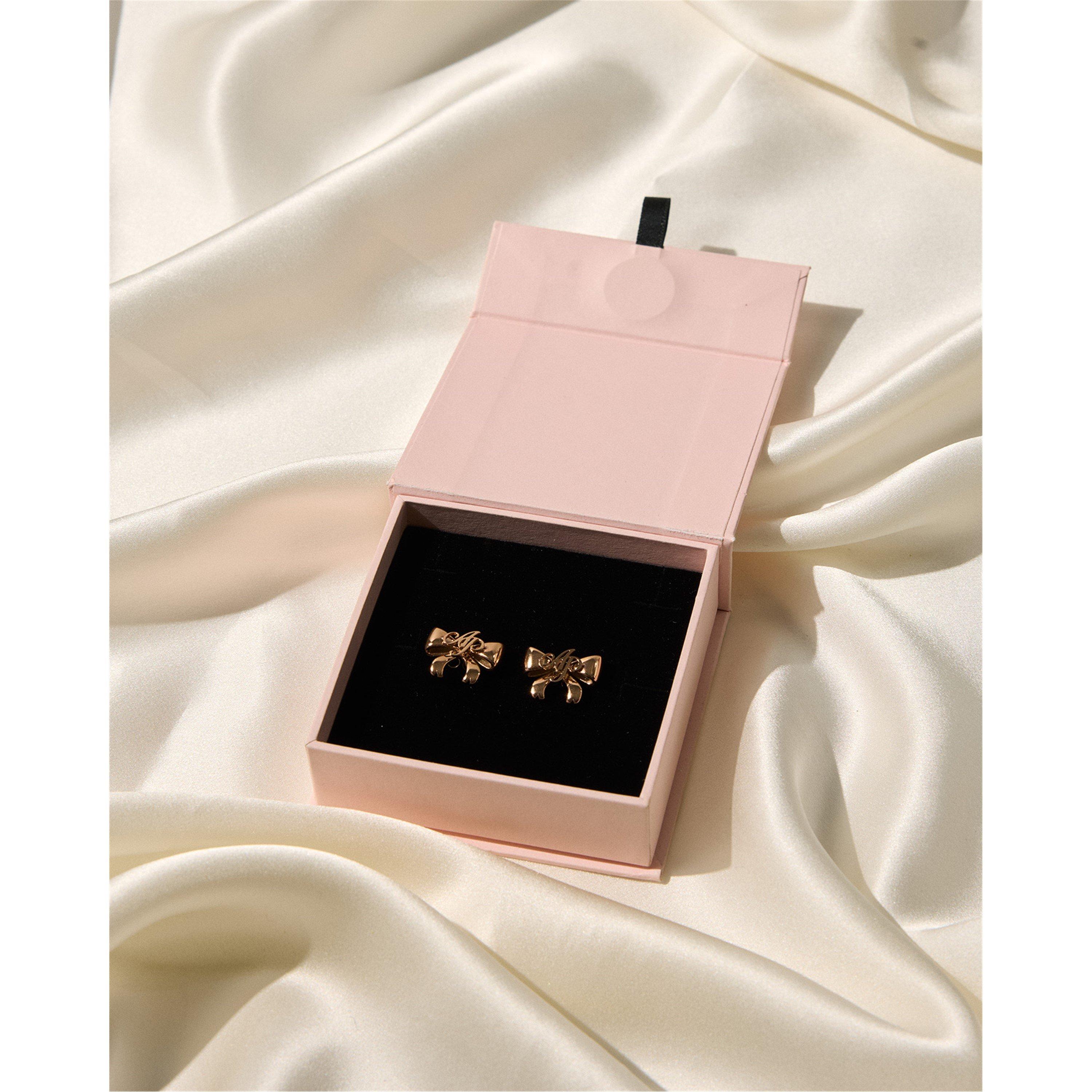 Rose Gold - Agent Provocateur - Bret Bow Earrings - 4