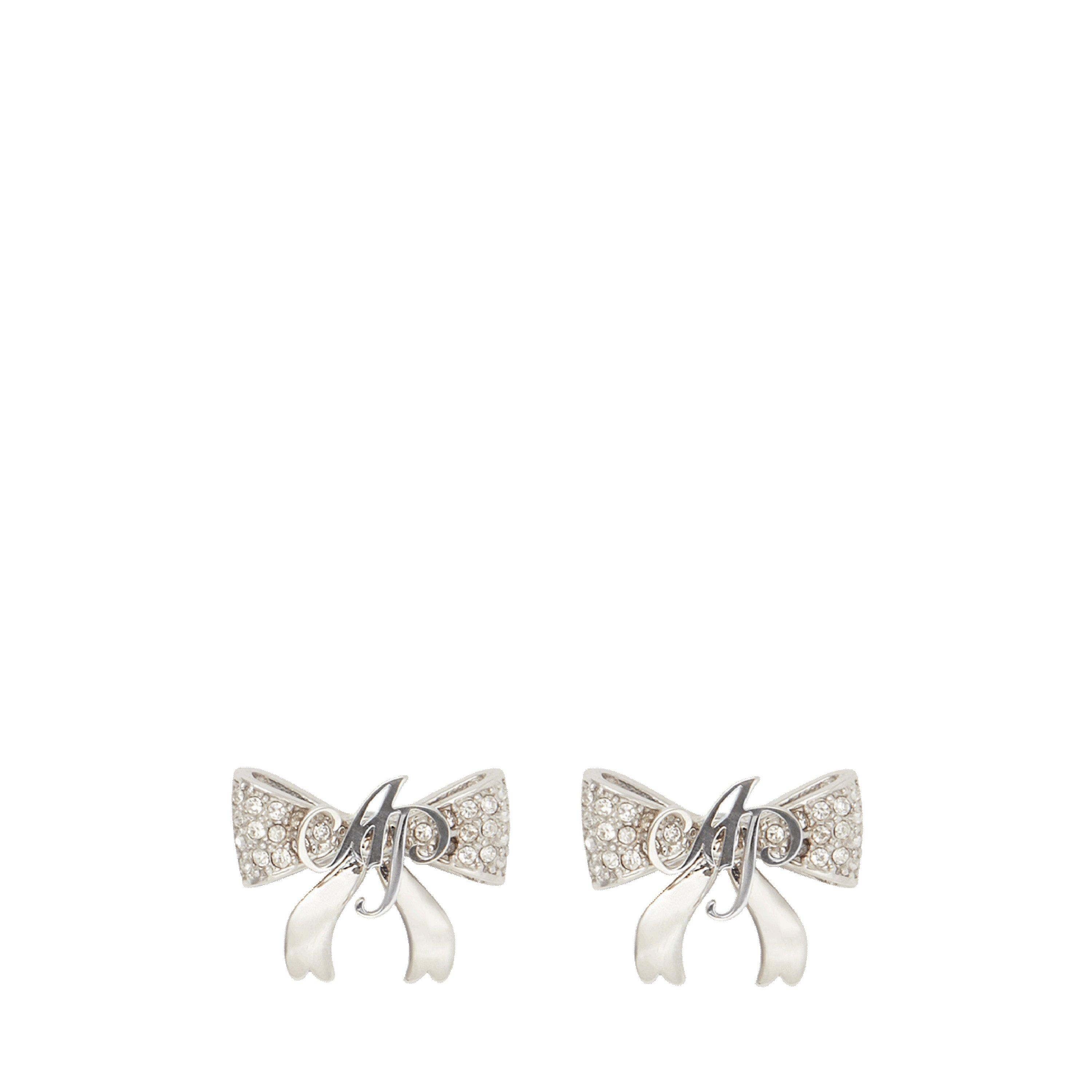 Silver - Agent Provocateur - Brietta Stud Earrings - 1