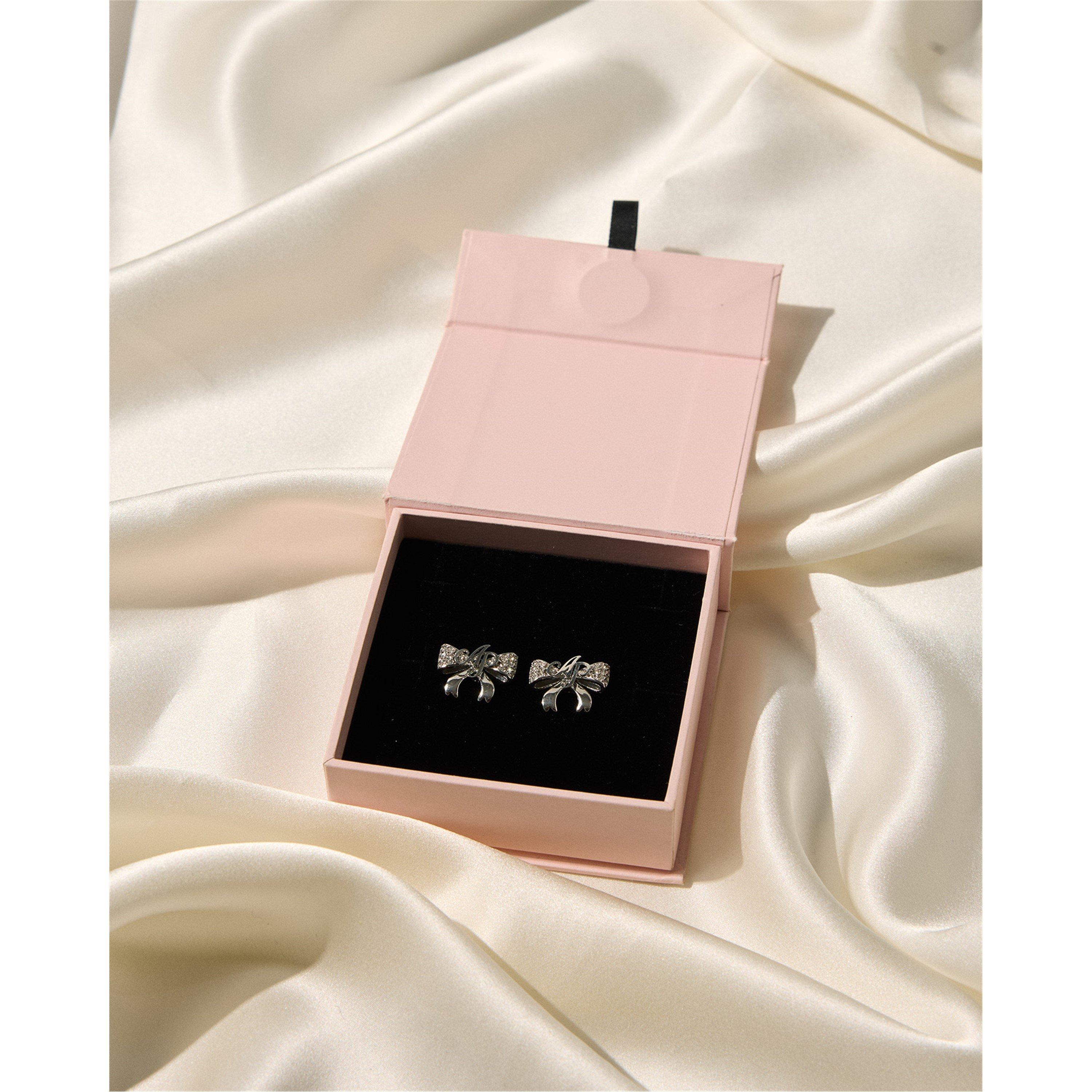 Silver - Agent Provocateur - Brietta Stud Earrings - 4