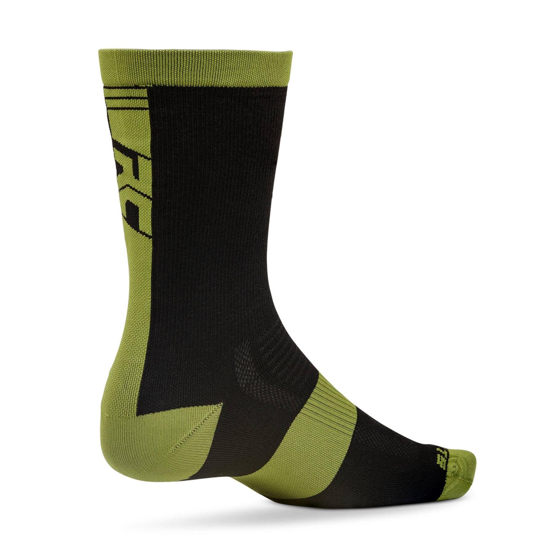 Black / Olive - Ride Concepts - Concepts Mullet Socks - 2