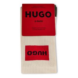 Hugo 2 Pack Label Crew Socks