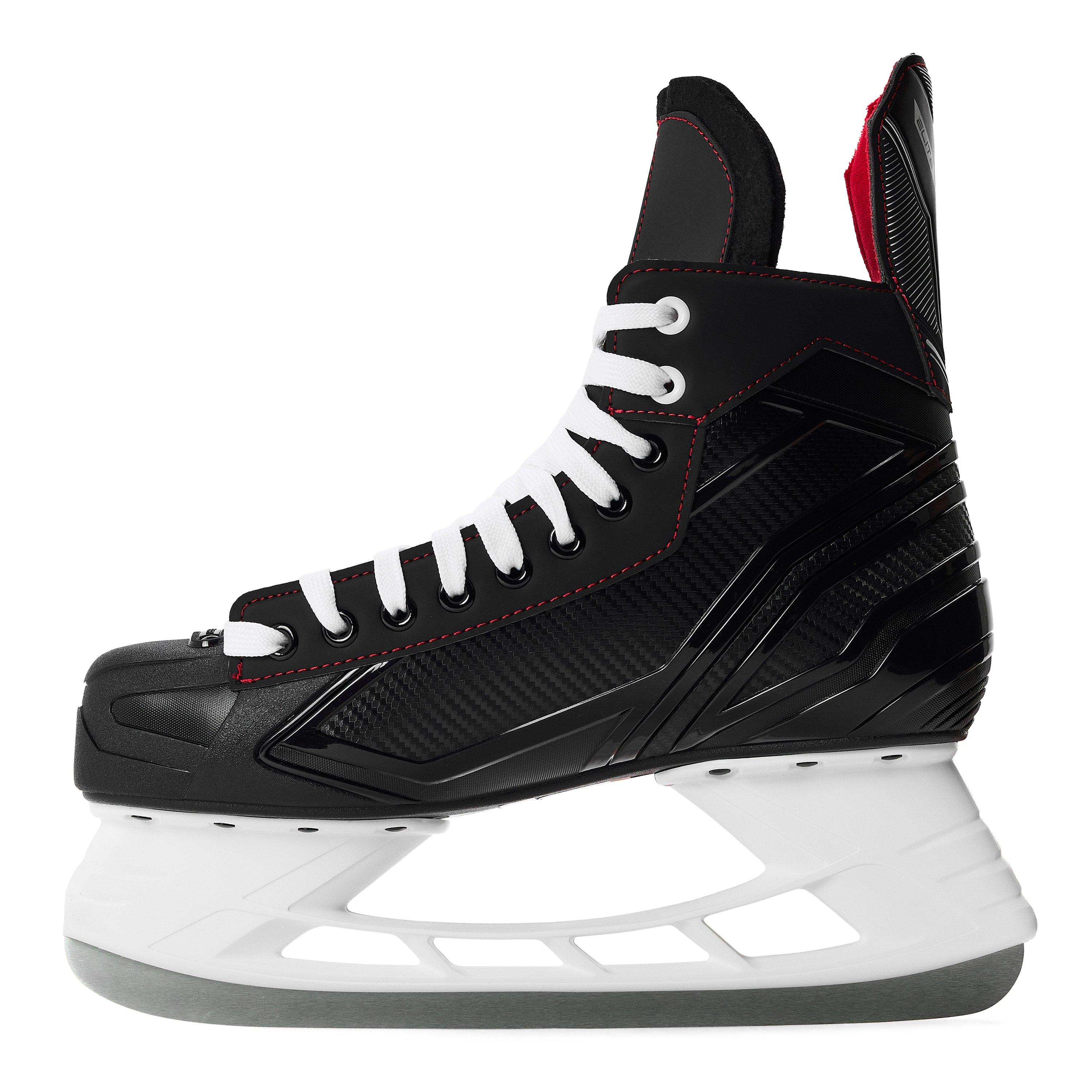 Black - Bauer - Elite Ice Hockey Skates Mens - 2